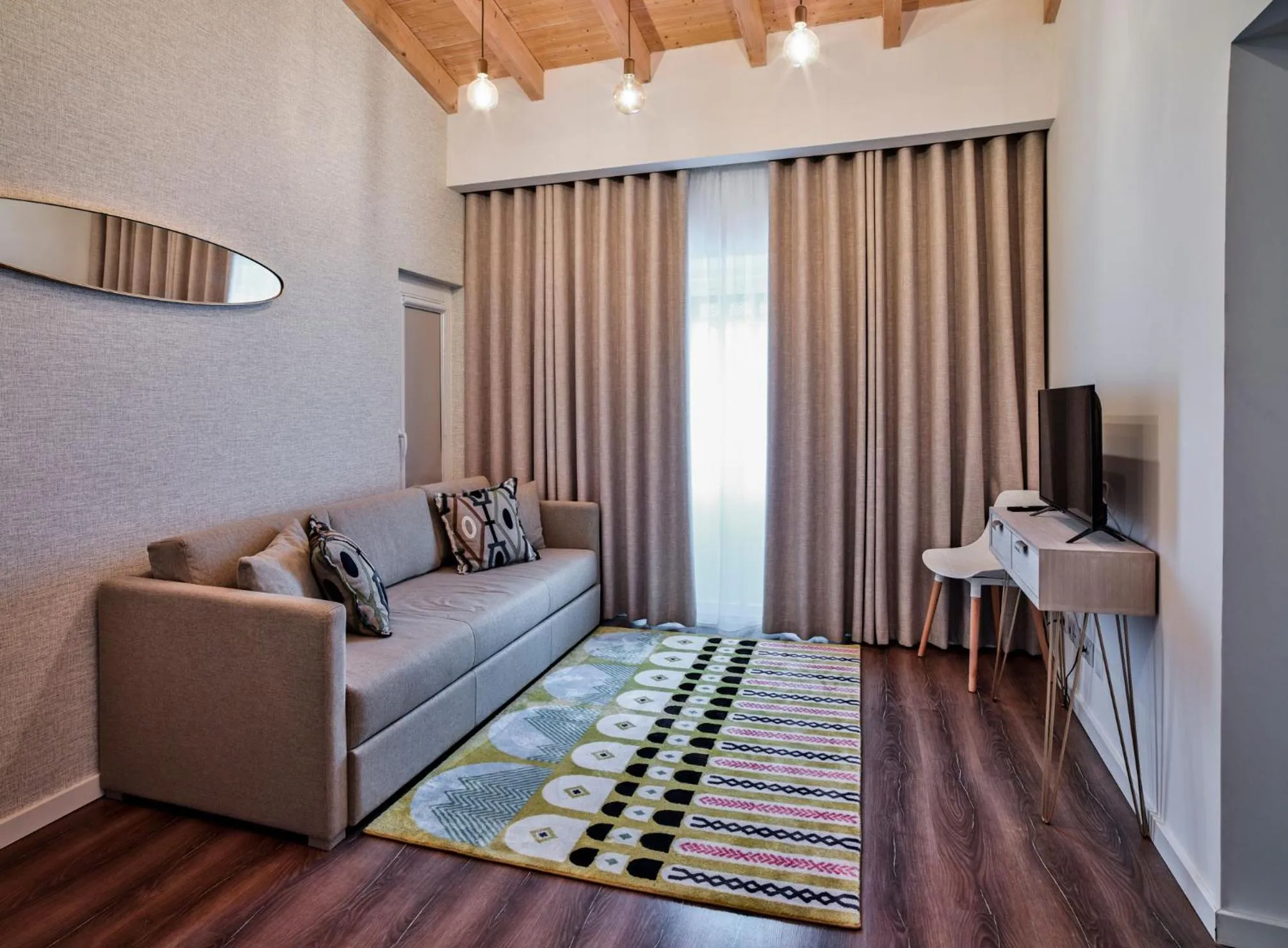 TV and multimedia, Bed in The Bastion Elvas Apartments