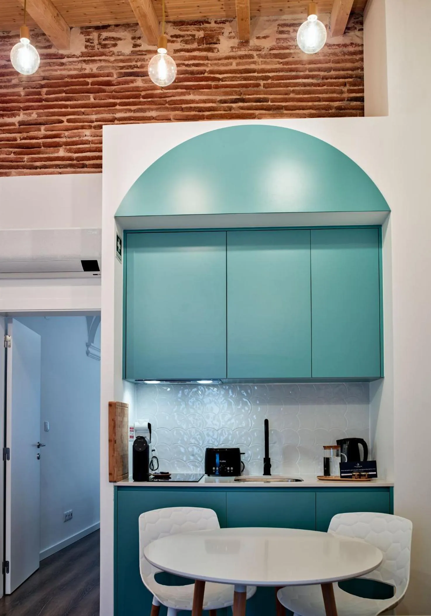 Kitchen or kitchenette in The Bastion Elvas Apartments