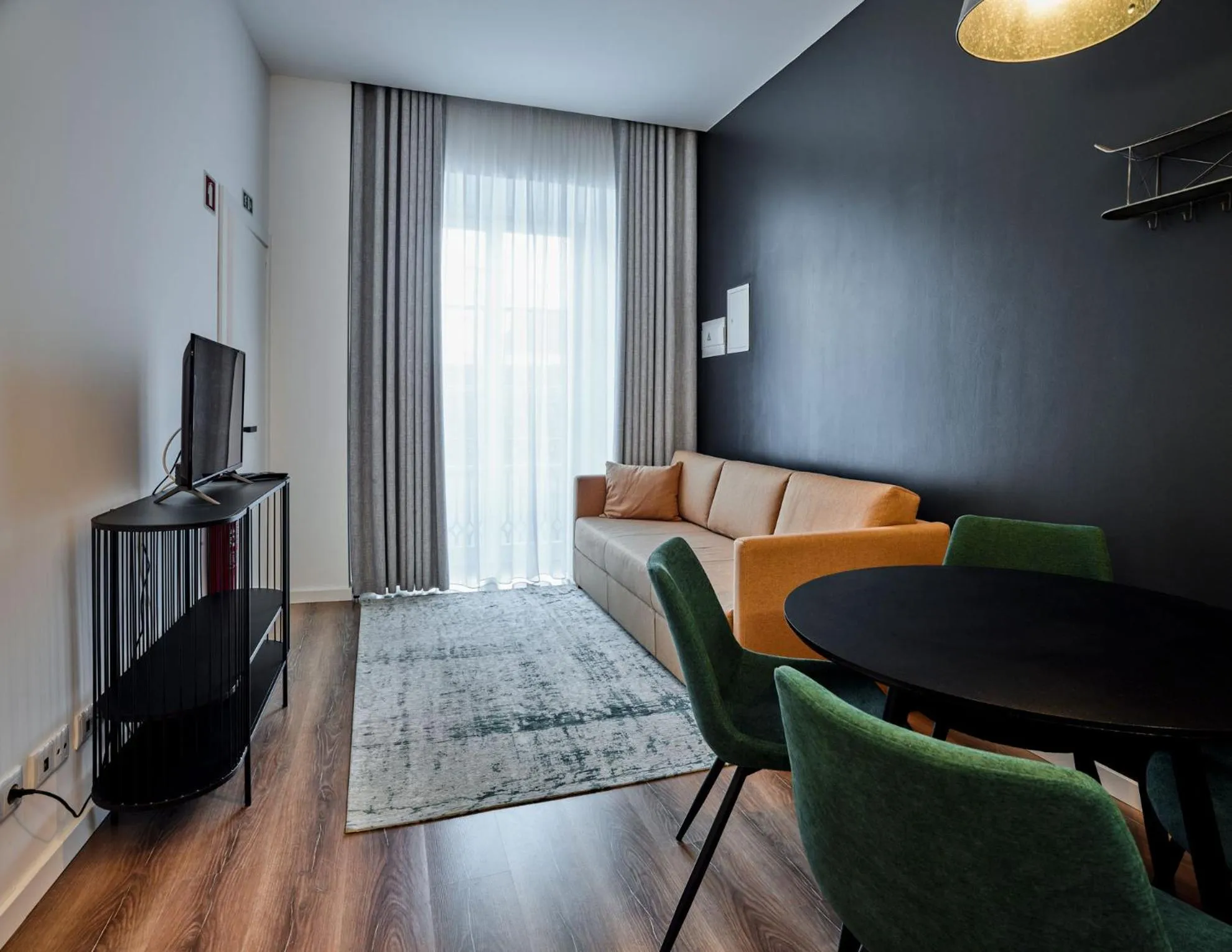 TV and multimedia, Bed in The Bastion Elvas Apartments