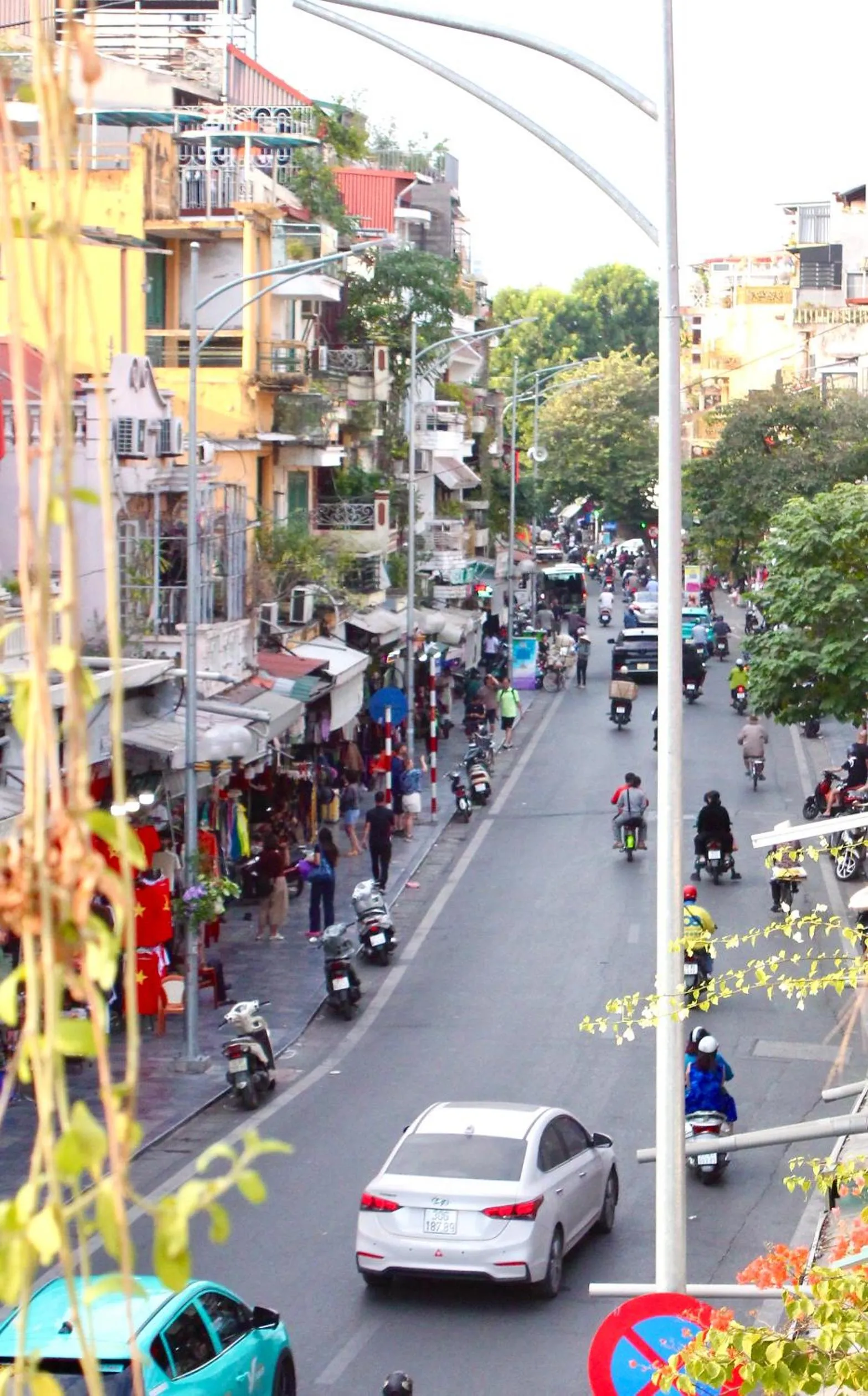 View (from property/room) in DE LA SOIE Hotel & Travel