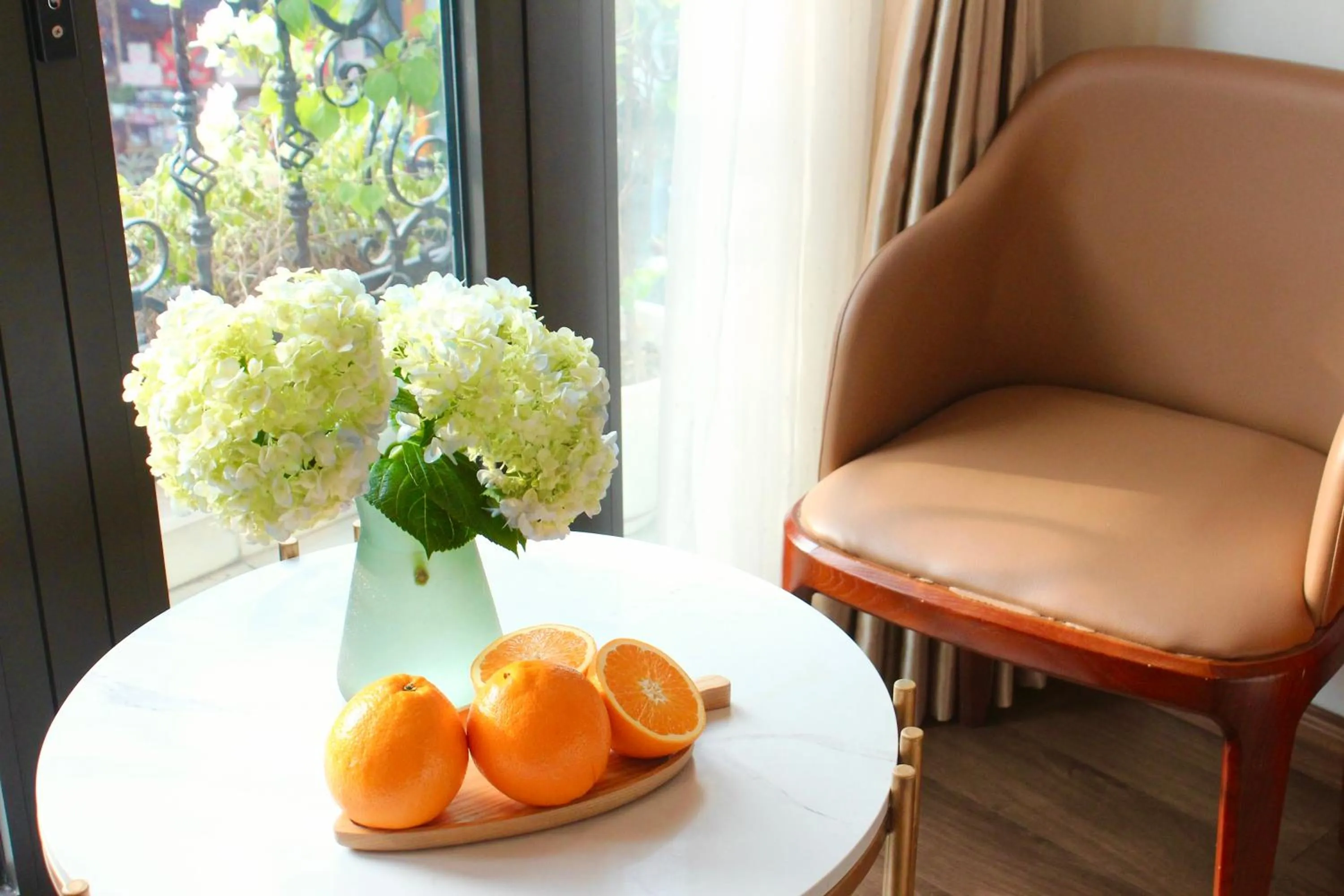 Decorative detail in DE LA SOIE Hotel & Travel