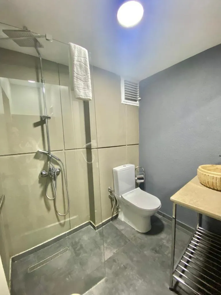 Shower in sahar sultan hotel