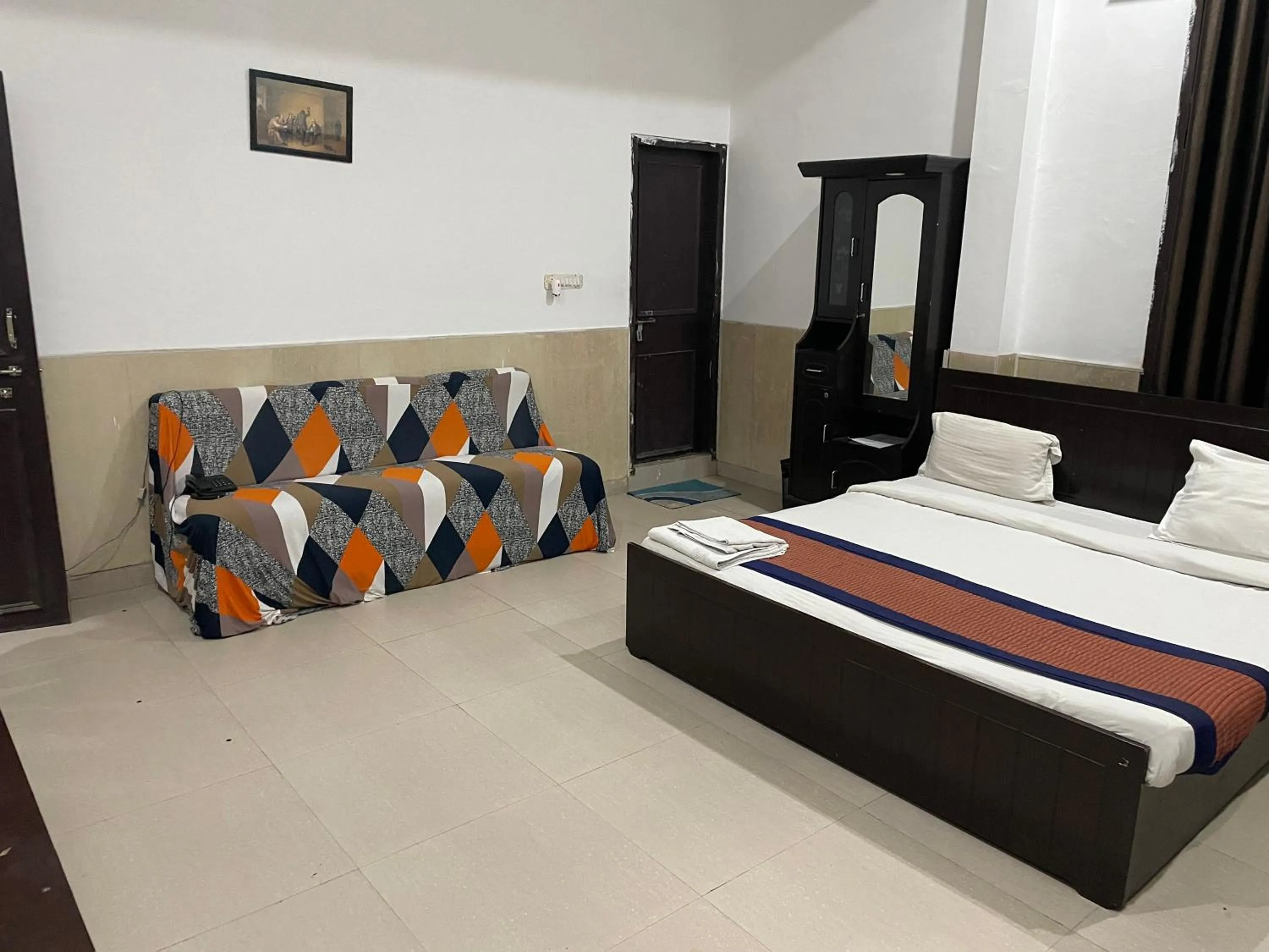 Bed in IIDM Eco Resort