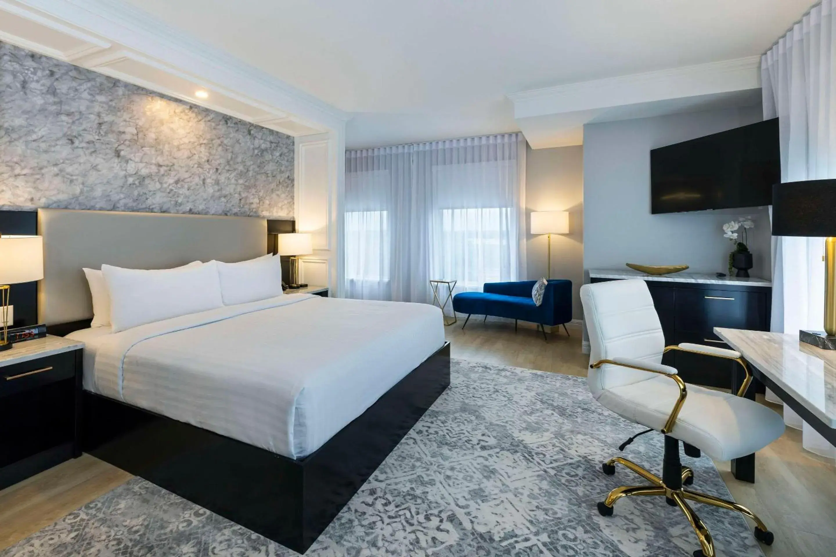Bedroom, Bed in Halifax Tower Hotel & Conference Centre, an Ascend Collection Hotel Bedroom, Bed in Halifax Tower Hotel & Conference Centre, an Ascend Collection Hotel