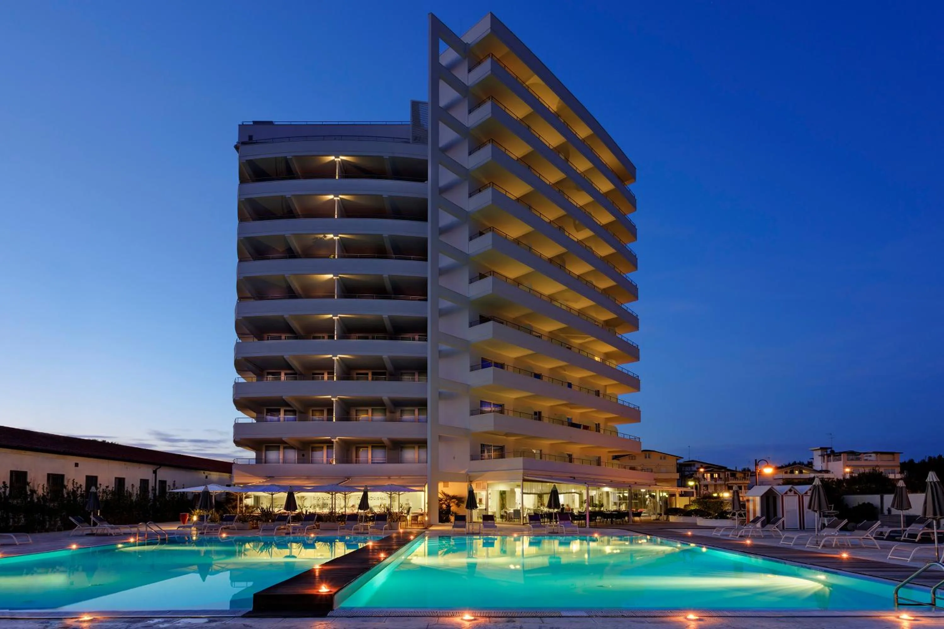 Property building in Adriatic Palace Hotel