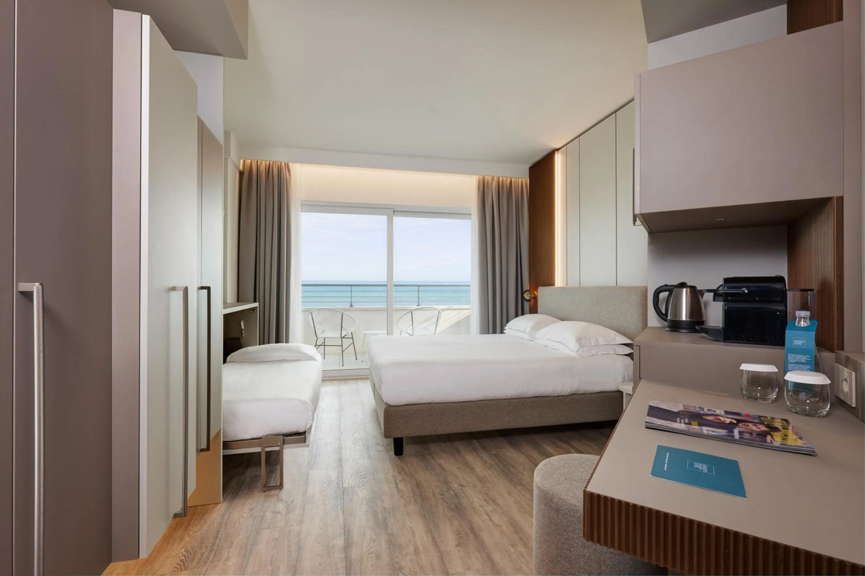 Bed in Adriatic Palace Hotel