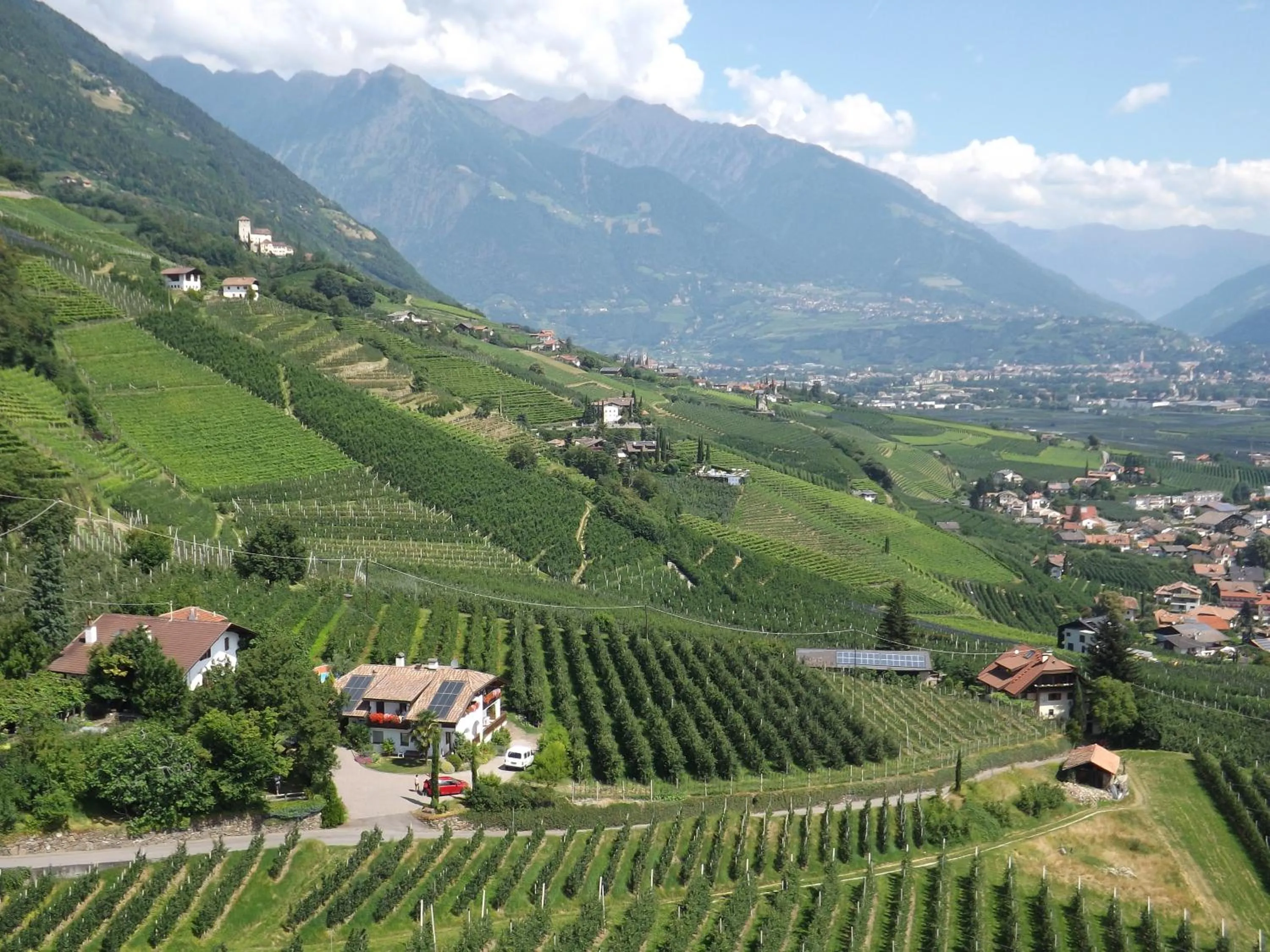 Bird's eye view in Unterbrunnerhof