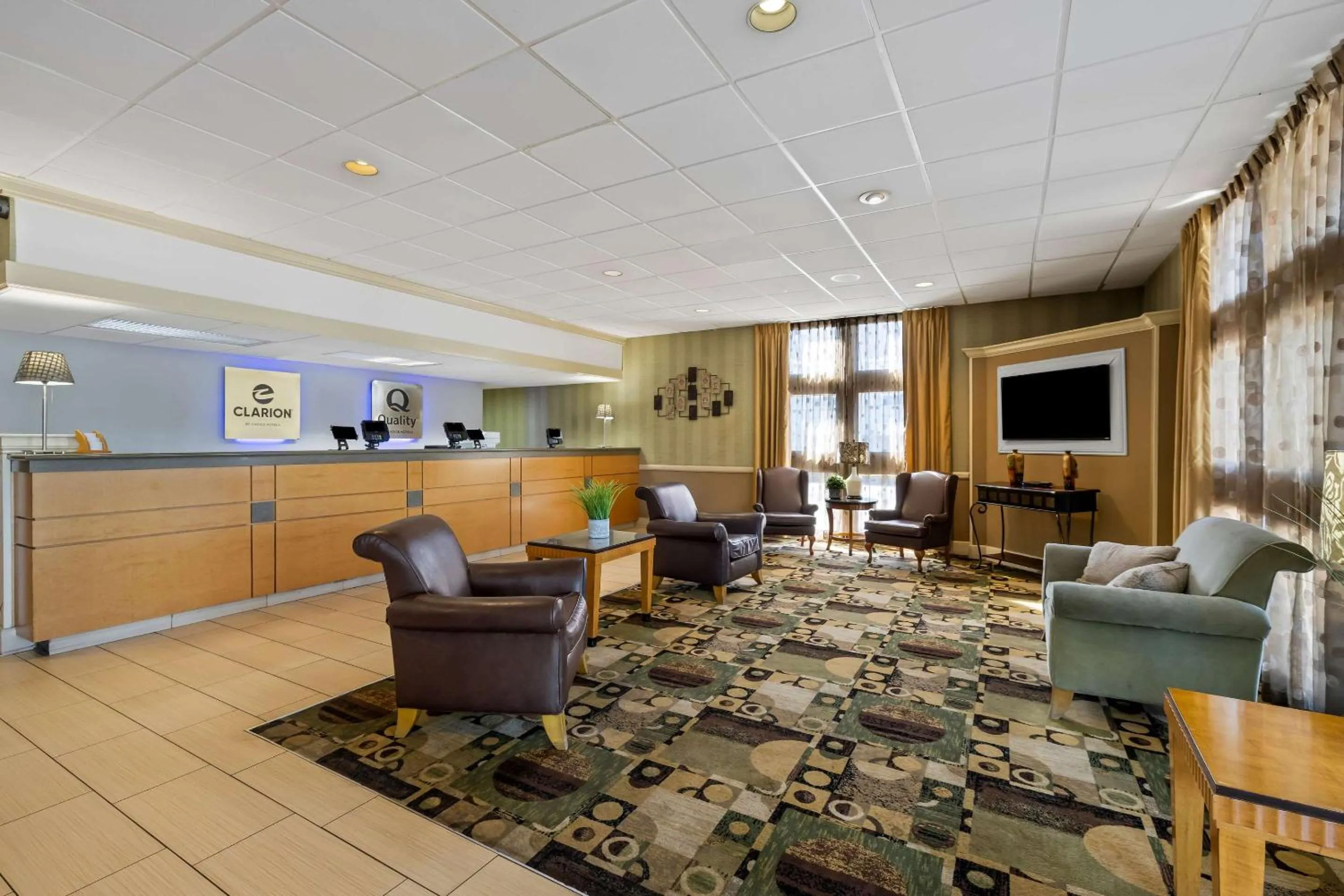 Lobby or reception in Quality Inn Morgan City