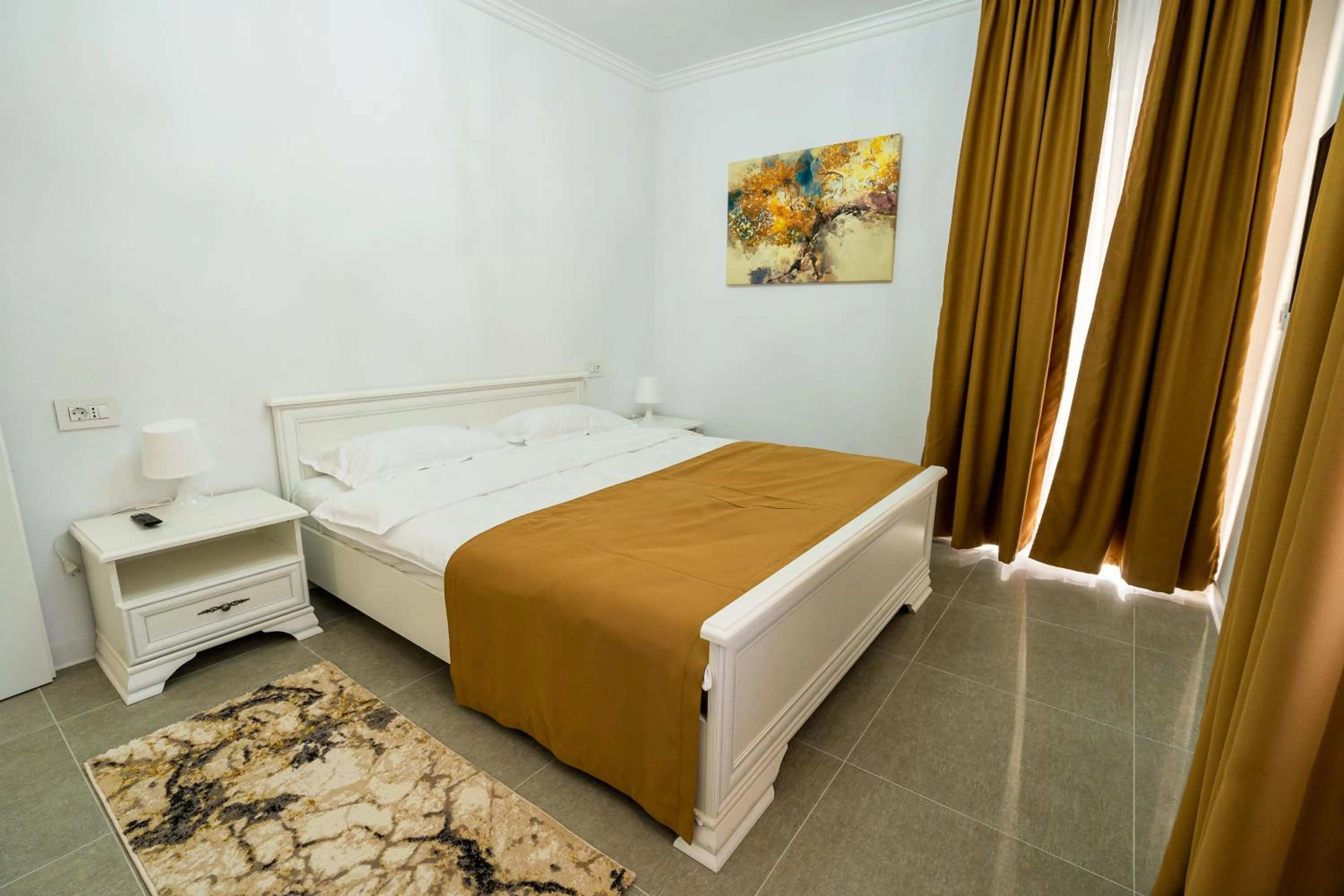 Bed in Armada Aparthotel