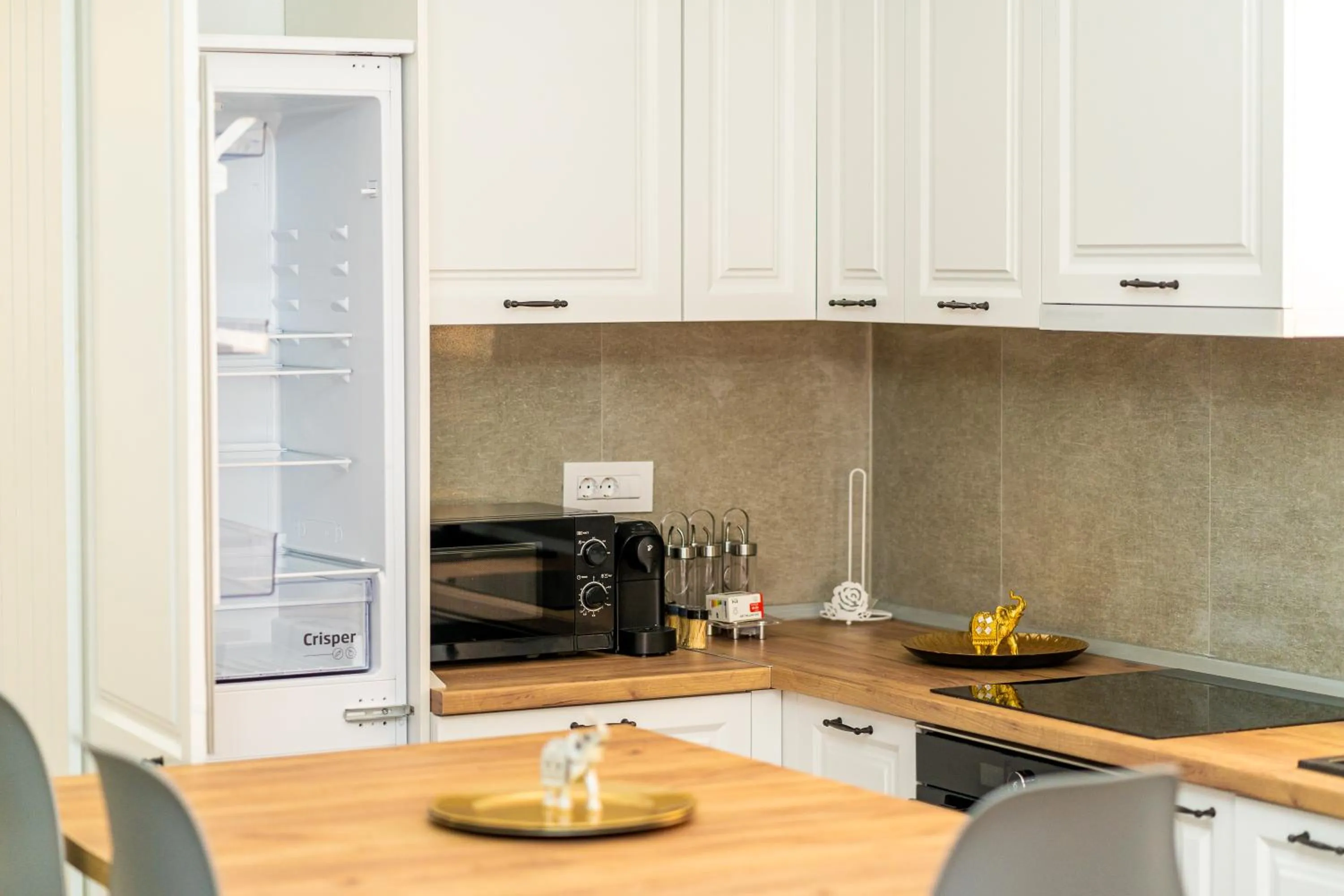 Kitchen or kitchenette in Armada Aparthotel