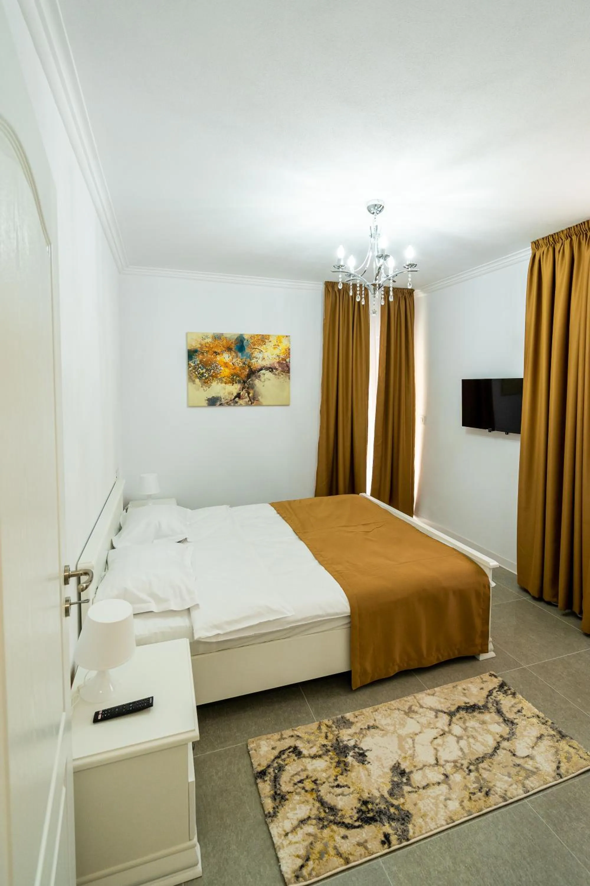 Bed in Armada Aparthotel