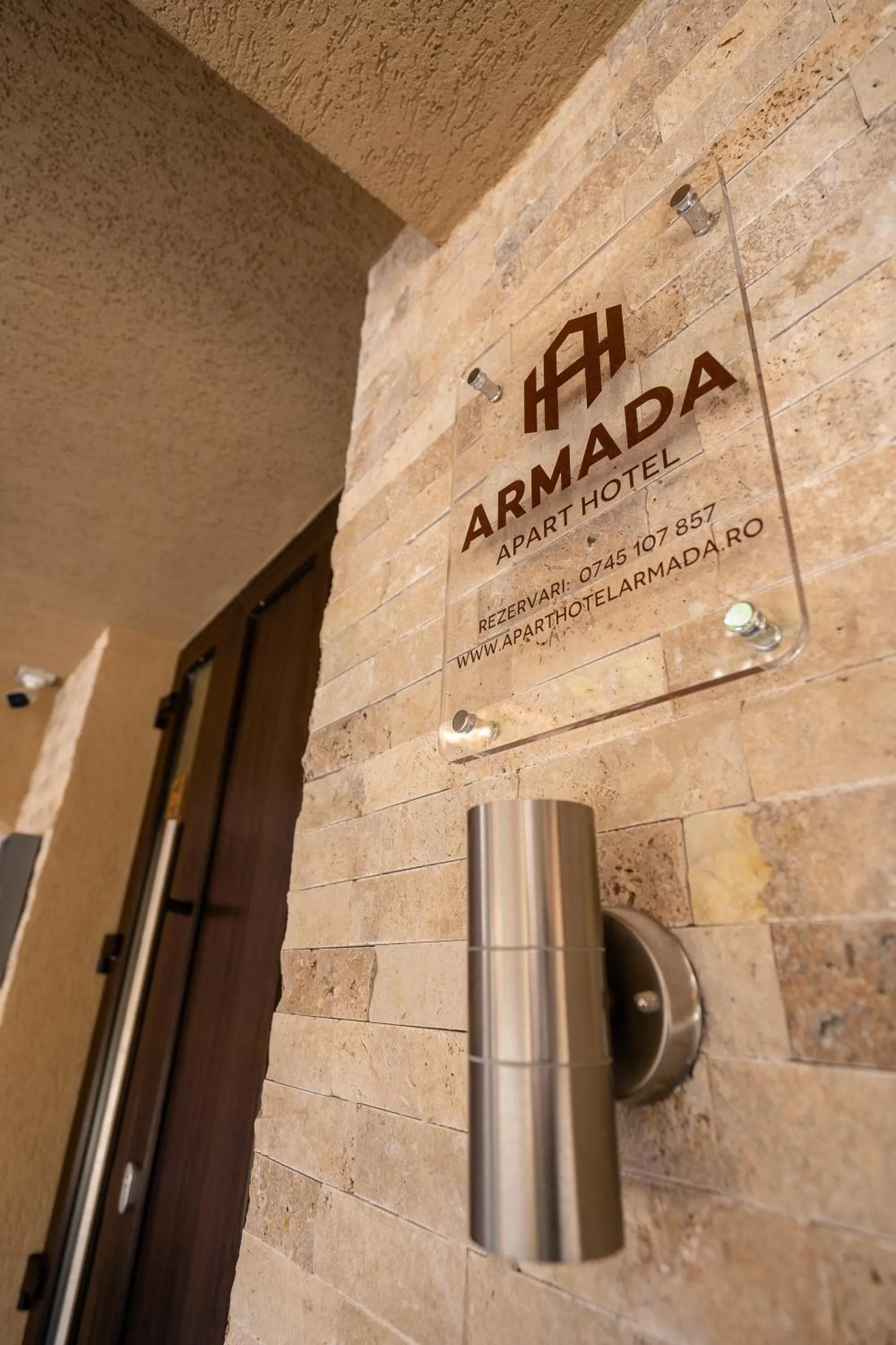 Facade/entrance in Armada Aparthotel