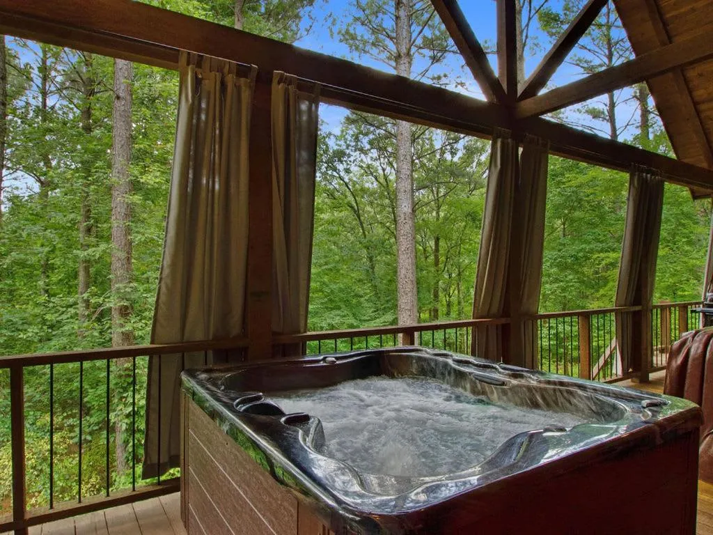 Stunning Luxury Cabin w Hot Tub and Fire Pit Holy Shiplap is Perfect Romantic Couples Getaway