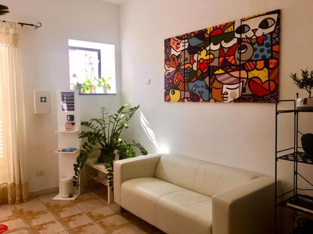 Lobby or reception in Casa Mafalda B&B