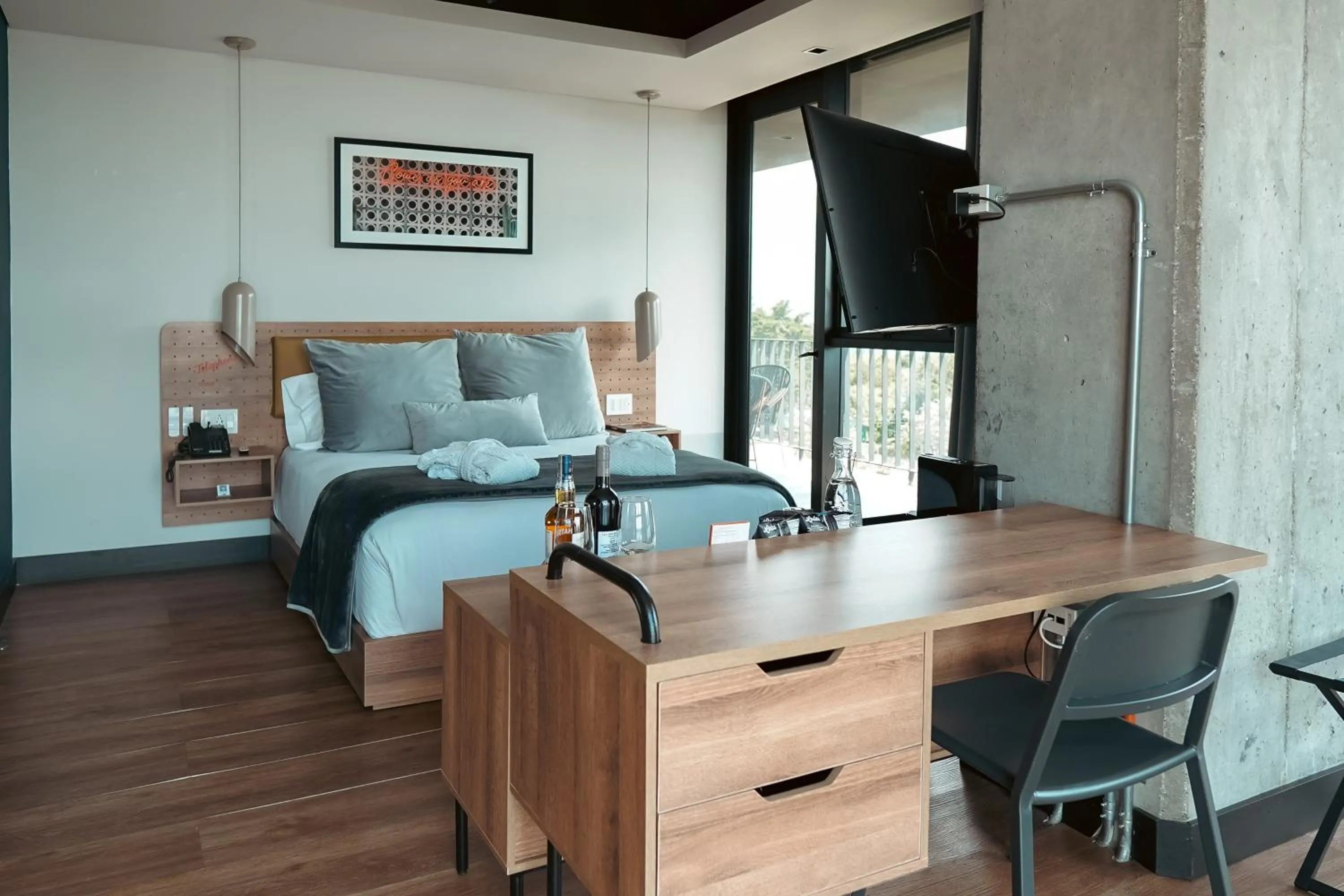 Bed in Hotel Sexto by Icono