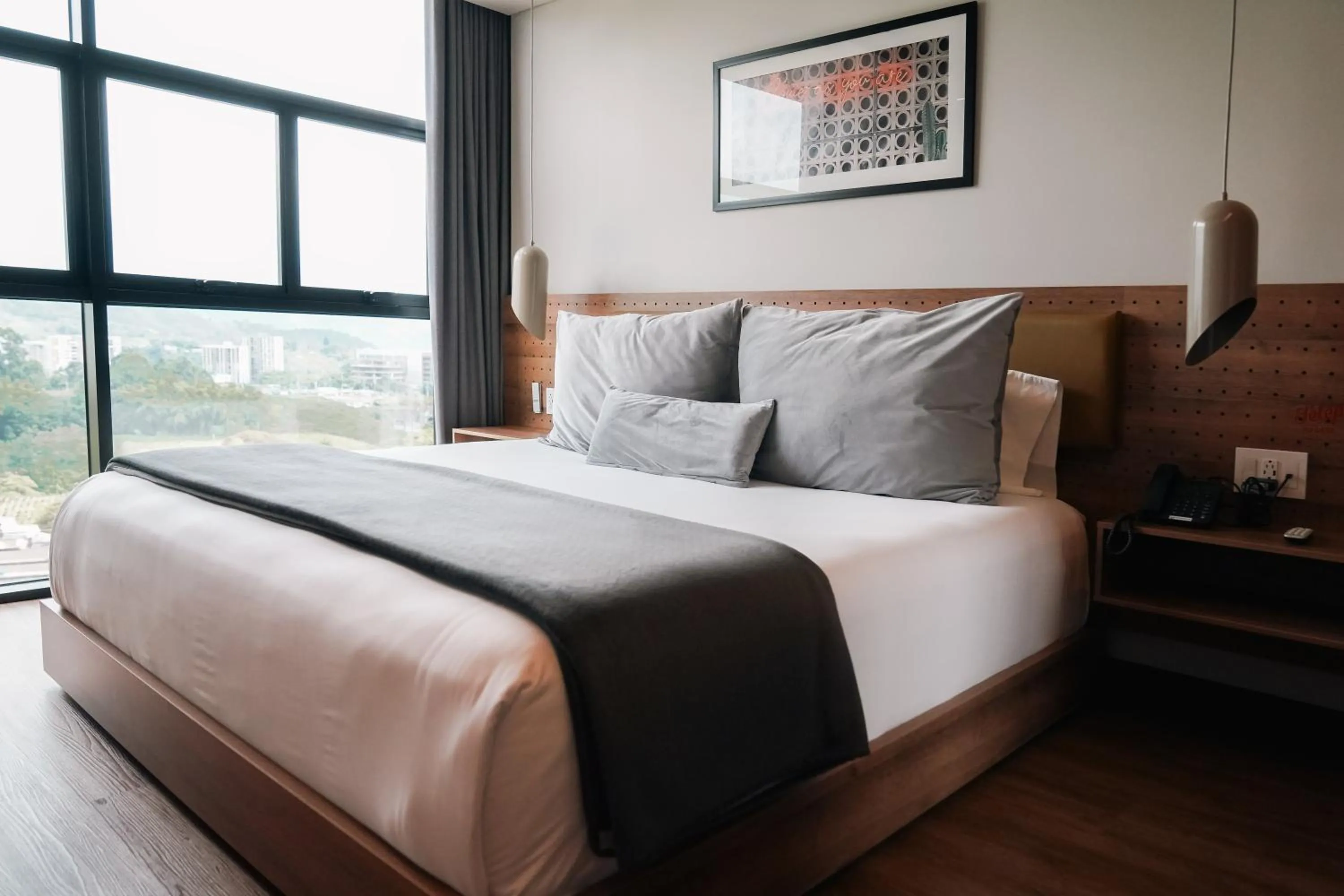 Bed in Hotel Sexto by Icono