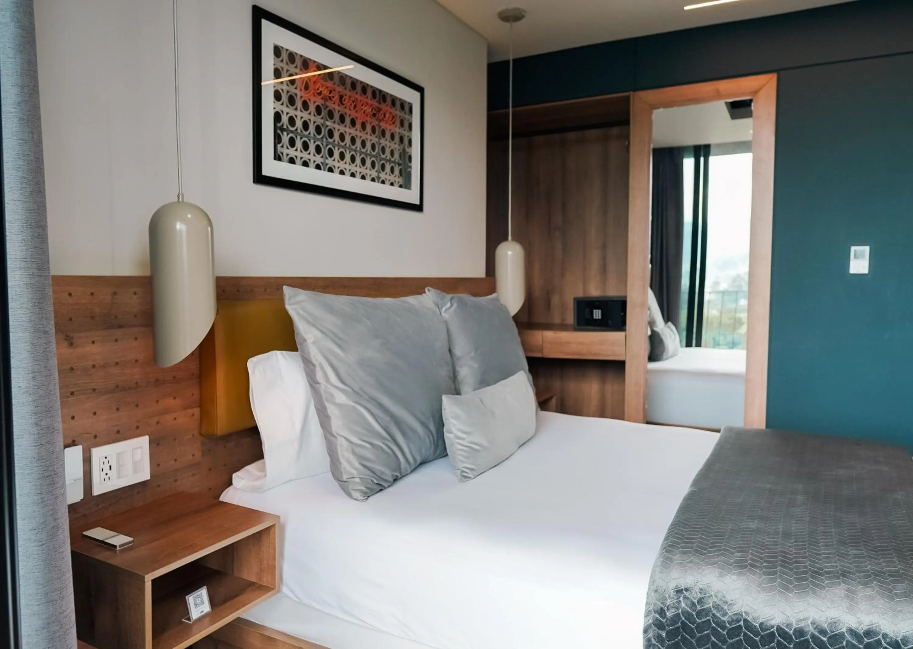 Bed in Hotel Sexto by Icono