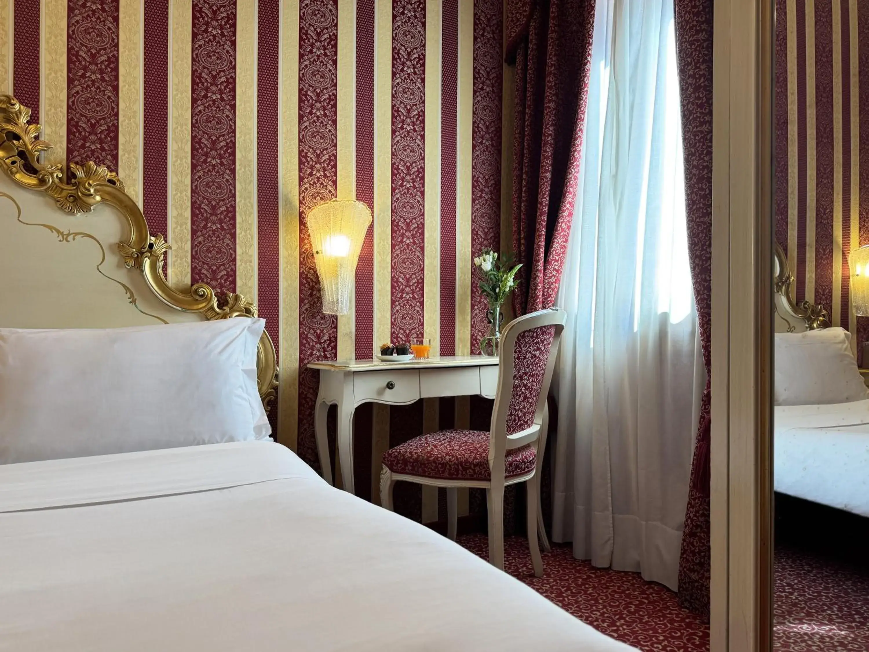 Bed in Hotel Alcyone Bed in Hotel Alcyone