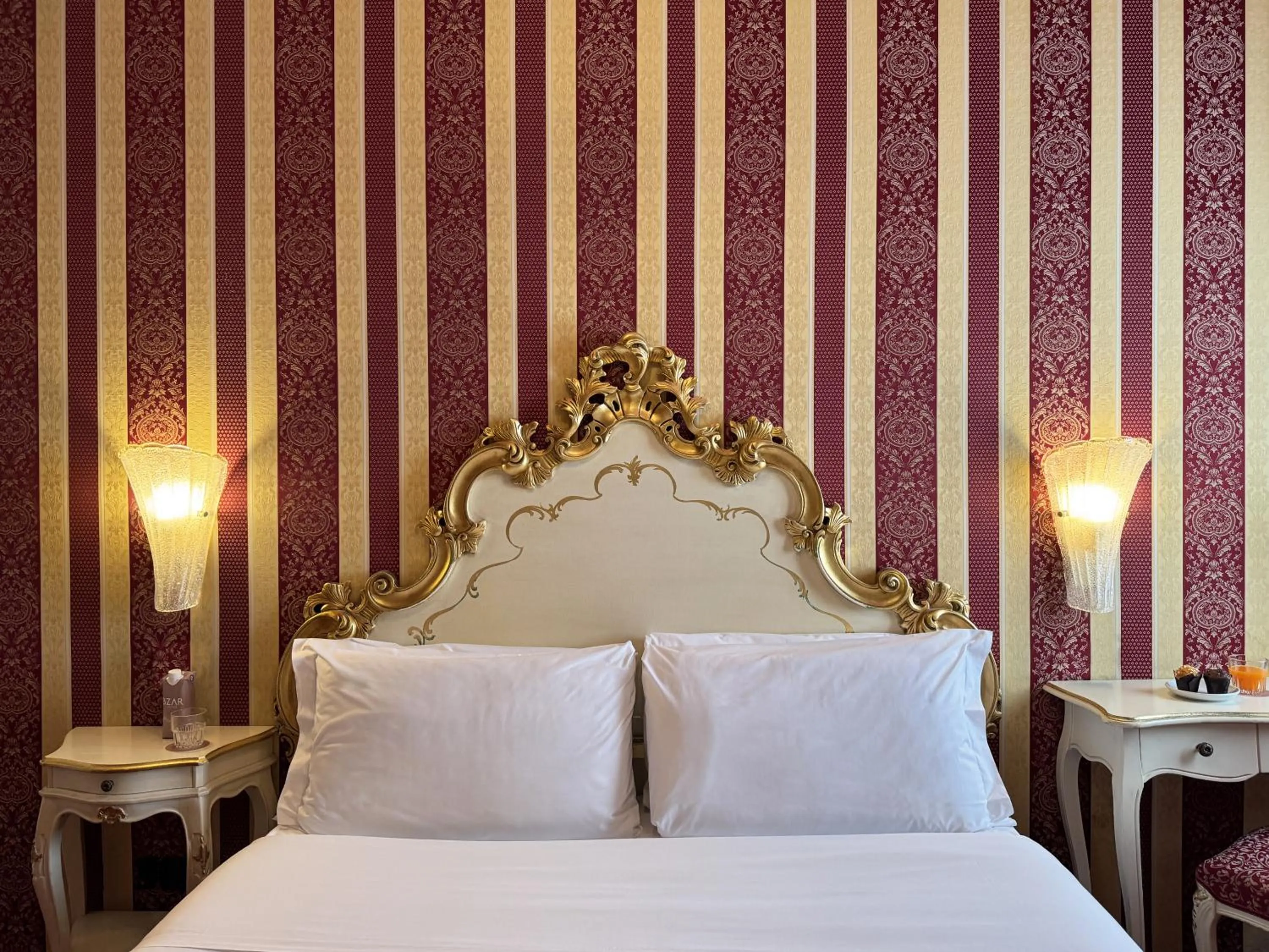 Bed in Hotel Alcyone