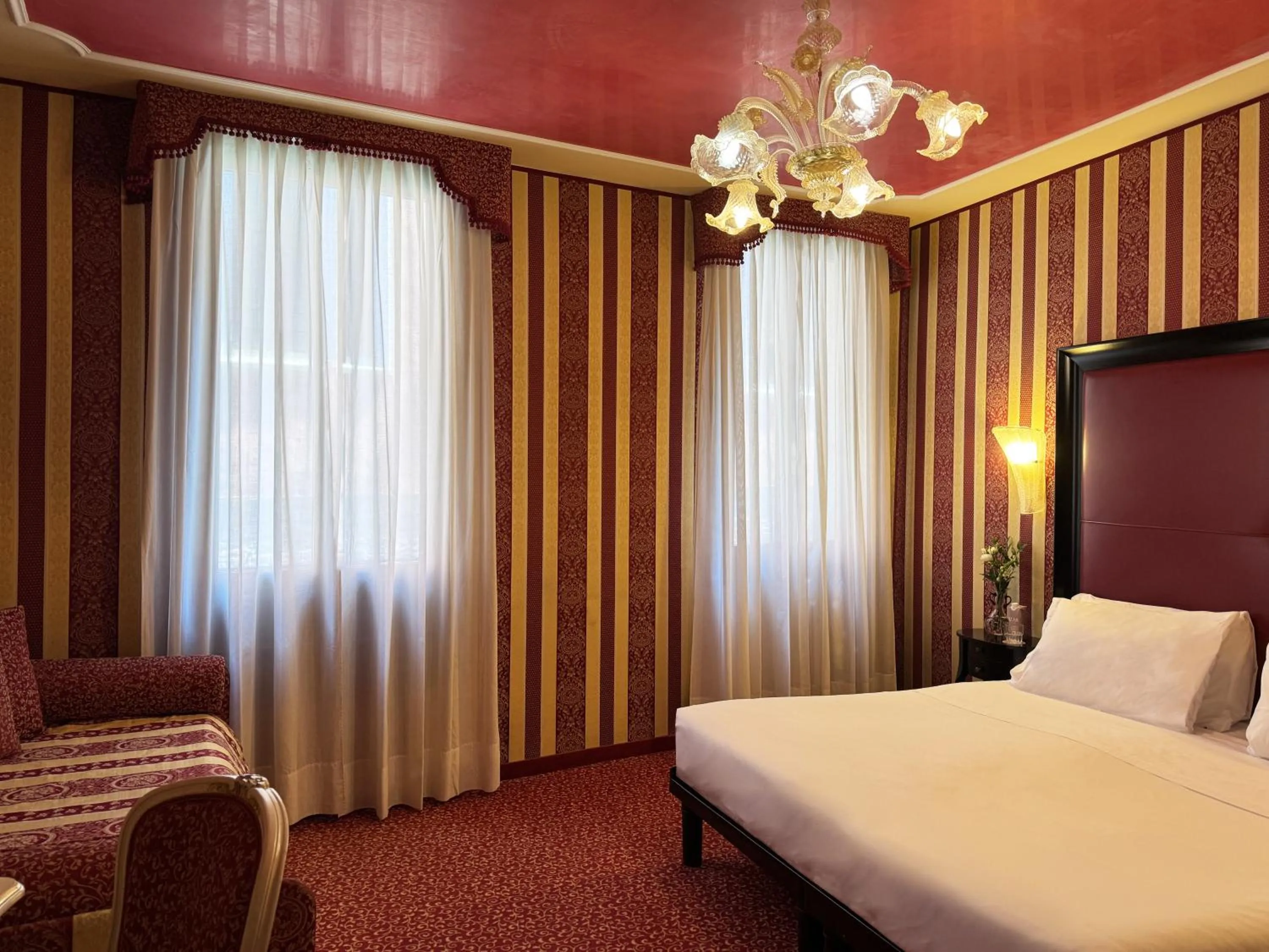 Bed in Hotel Alcyone