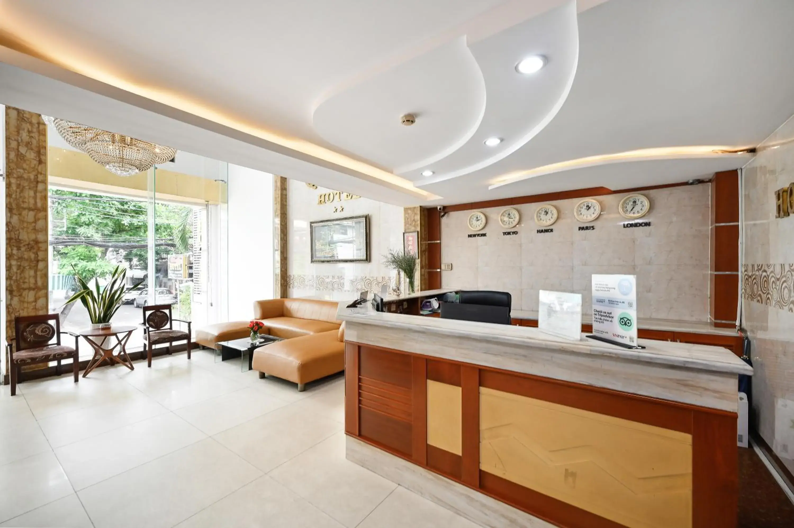 Lobby or reception in Queen Hotel Saigon Airport Lobby or reception in Queen Hotel Saigon Airport