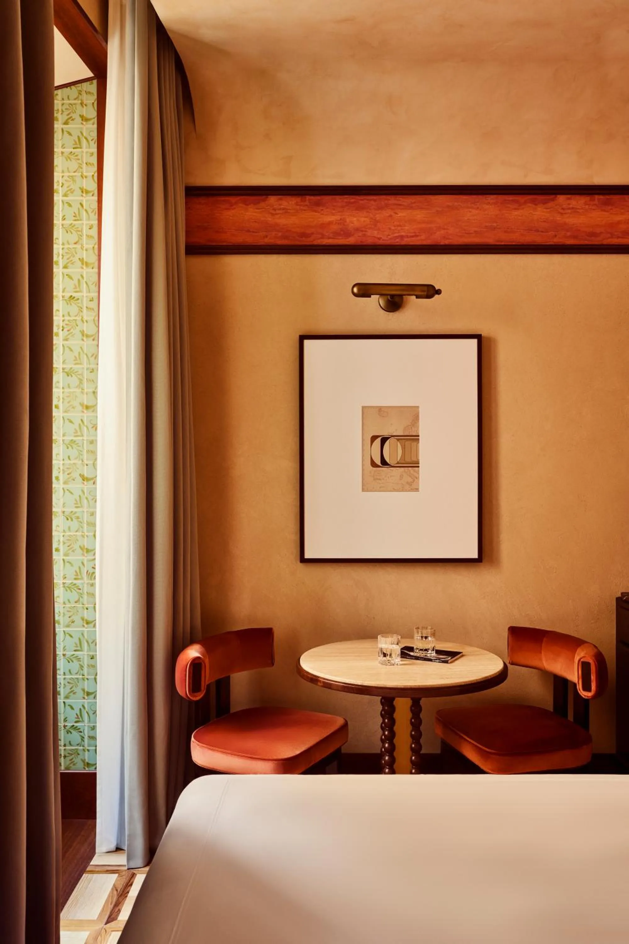 Bedroom, Bed in Orient Express La Minerva