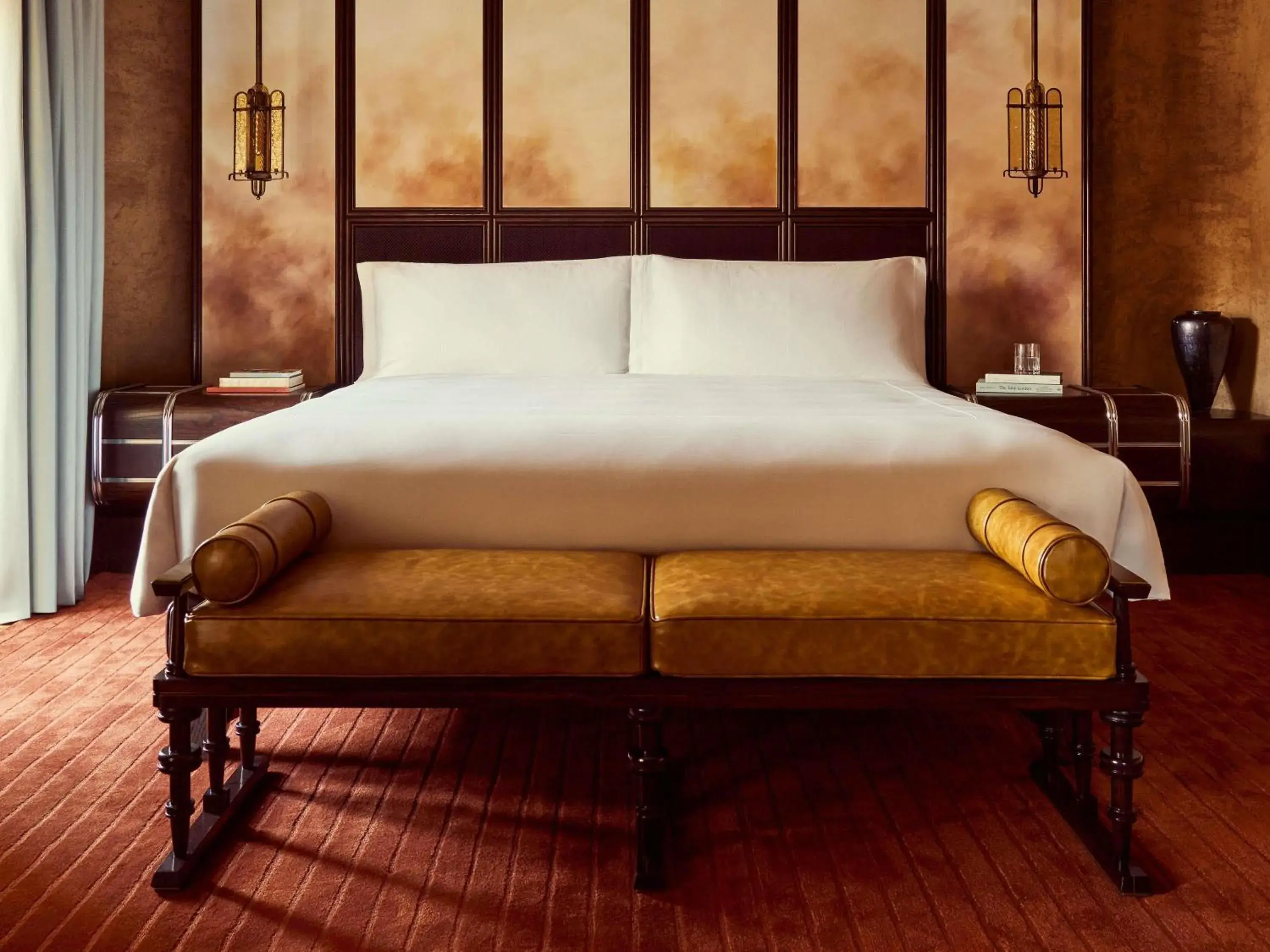 Bedroom, Bed in Orient Express La Minerva Bedroom, Bed in Orient Express La Minerva