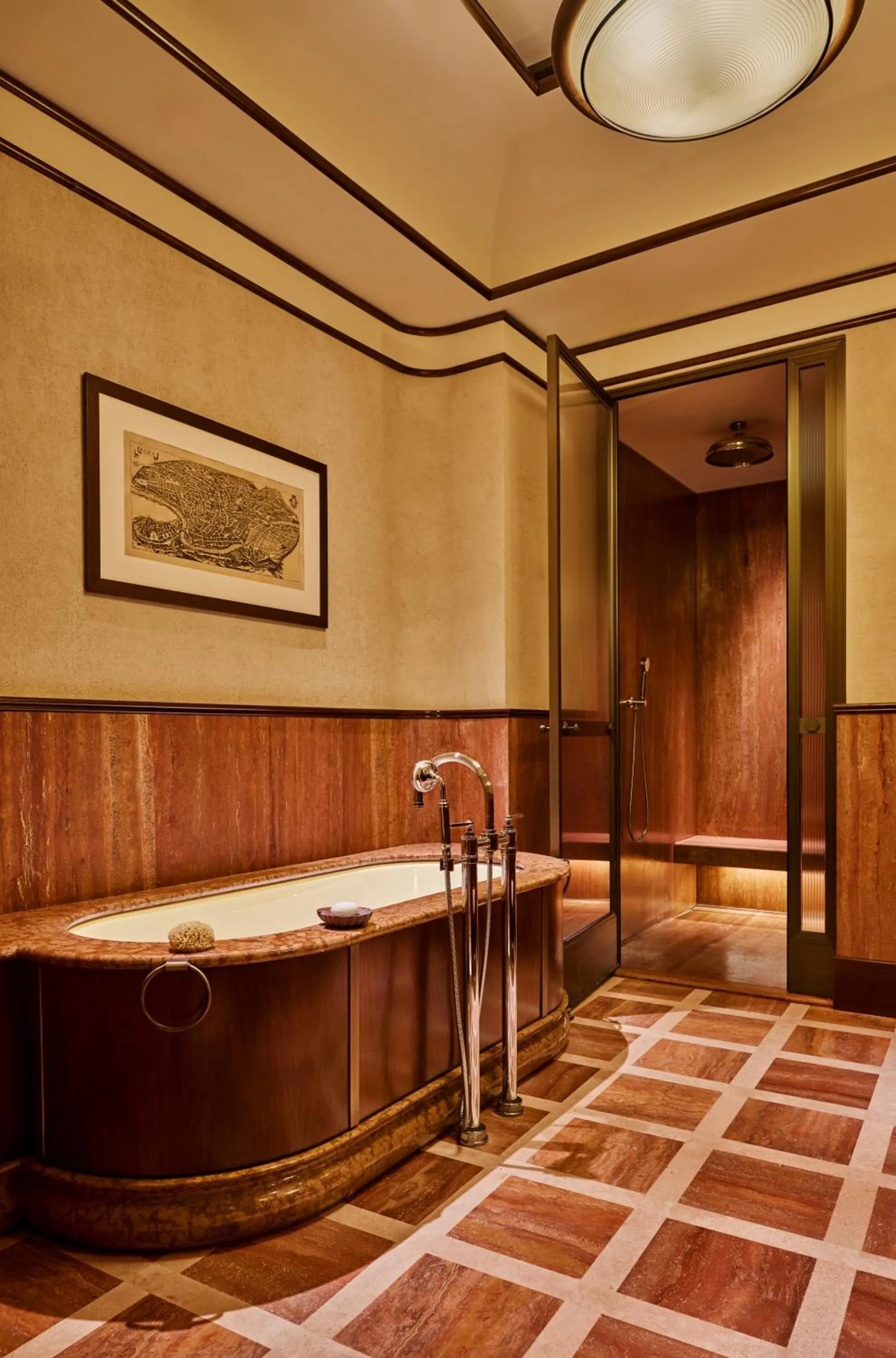 Bathroom in Orient Express La Minerva