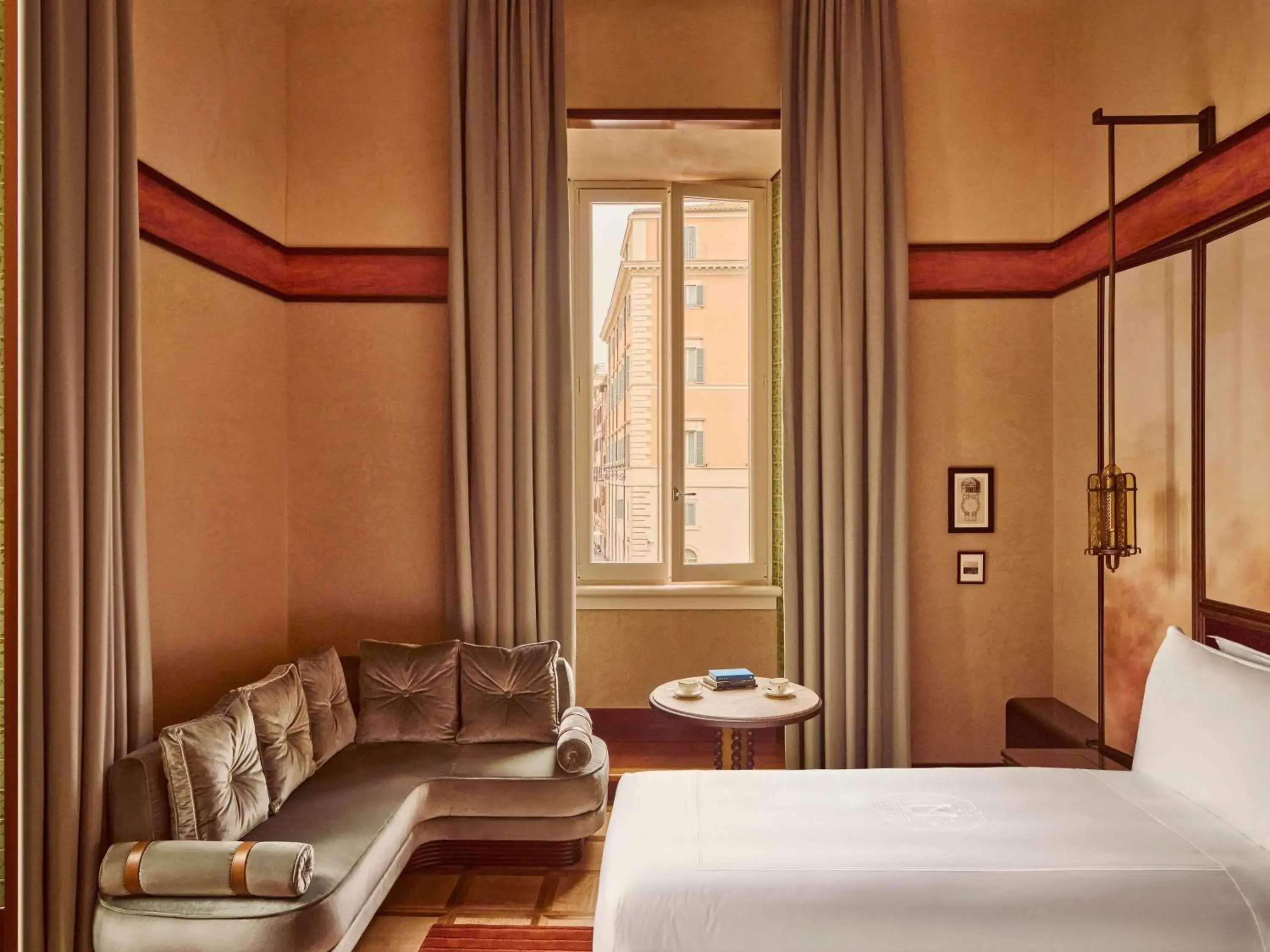 Bedroom, Bed in Orient Express La Minerva Bedroom, Bed in Orient Express La Minerva