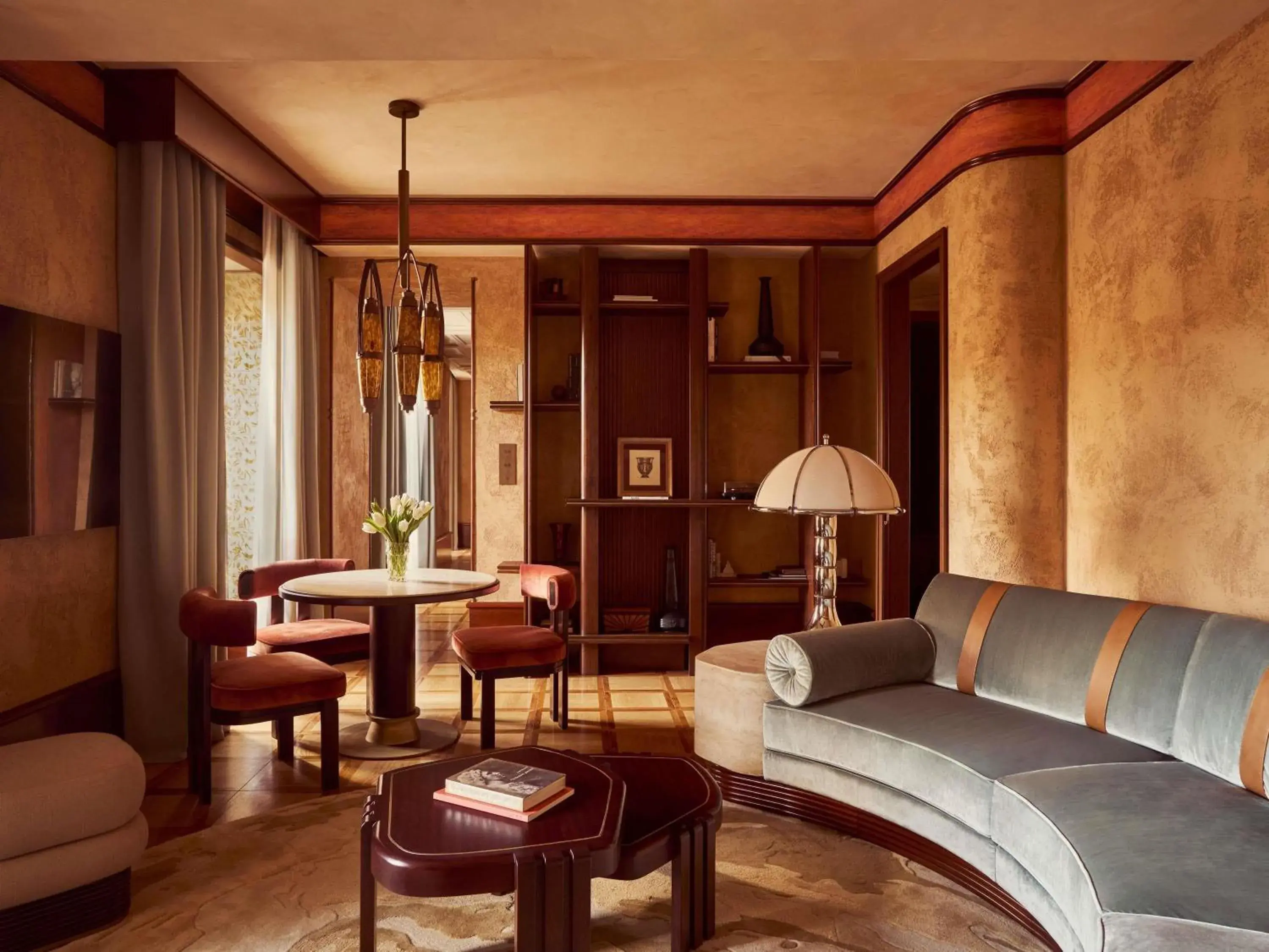 Bedroom in Orient Express La Minerva Bedroom in Orient Express La Minerva