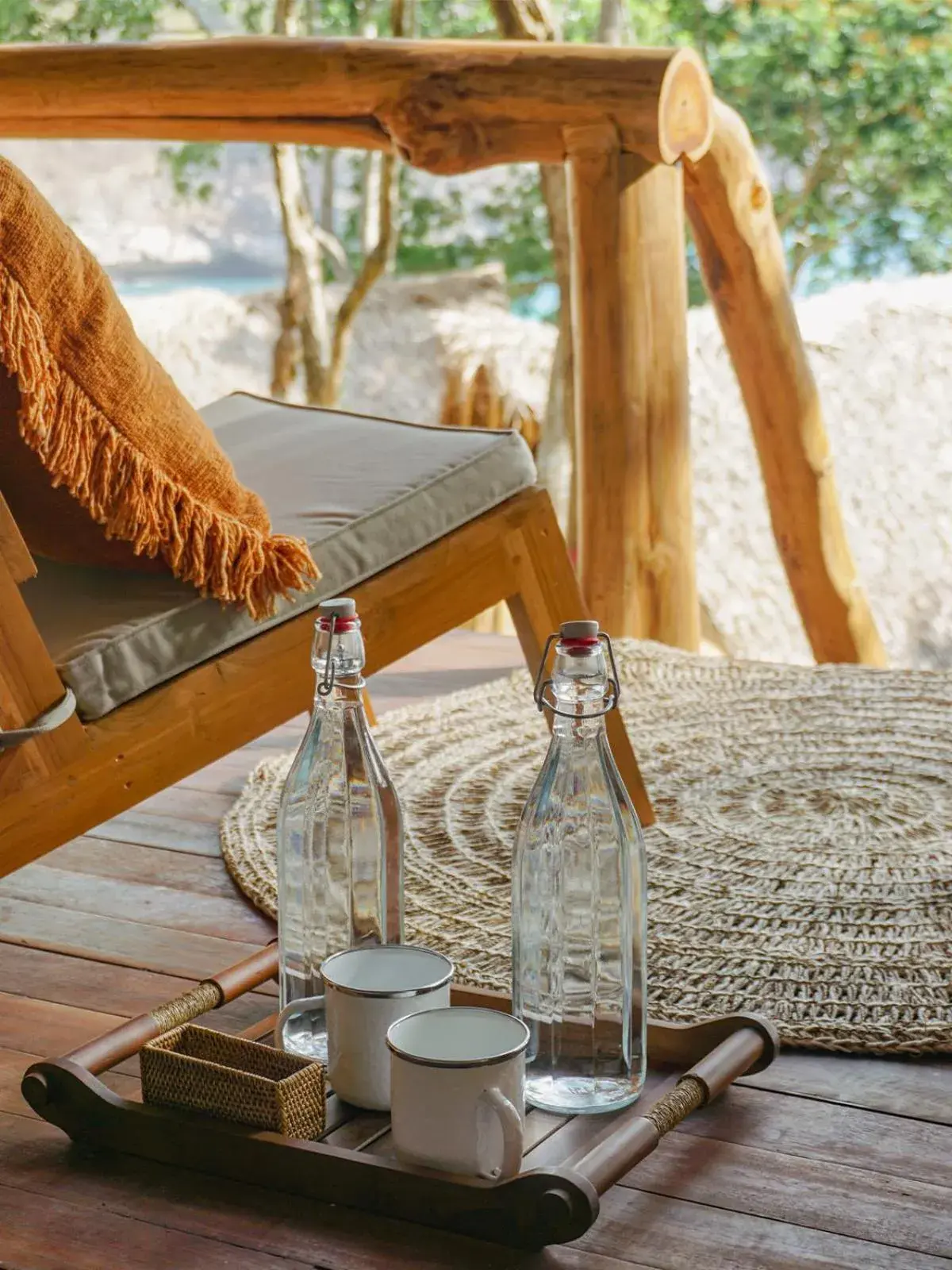 Bungalow with Sea View in Kirana Retreat - Beach Front Resort Bungalow with Sea View in Kirana Retreat - Beach Front Resort