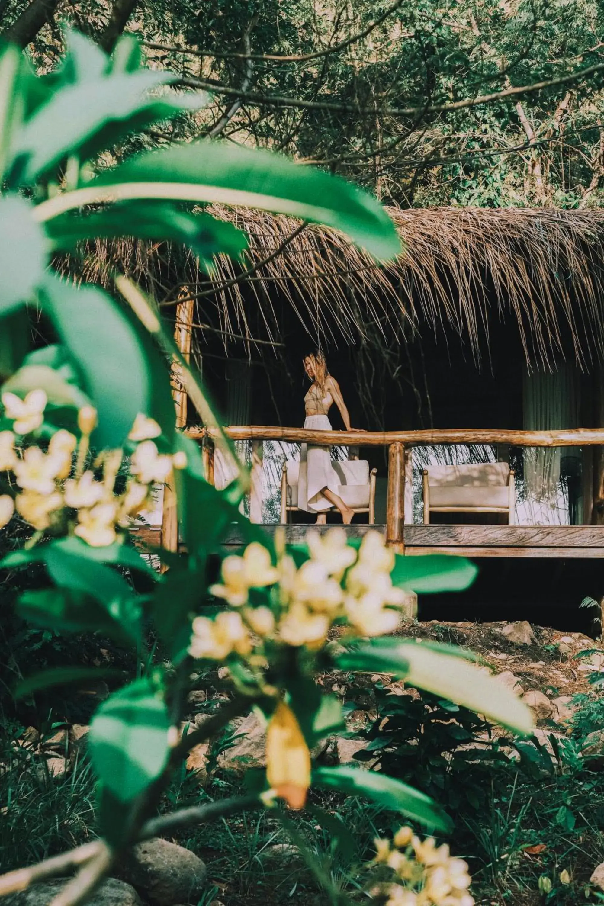 Cabin Beach View in Kirana Retreat - Beach Front Resort Cabin Beach View in Kirana Retreat - Beach Front Resort