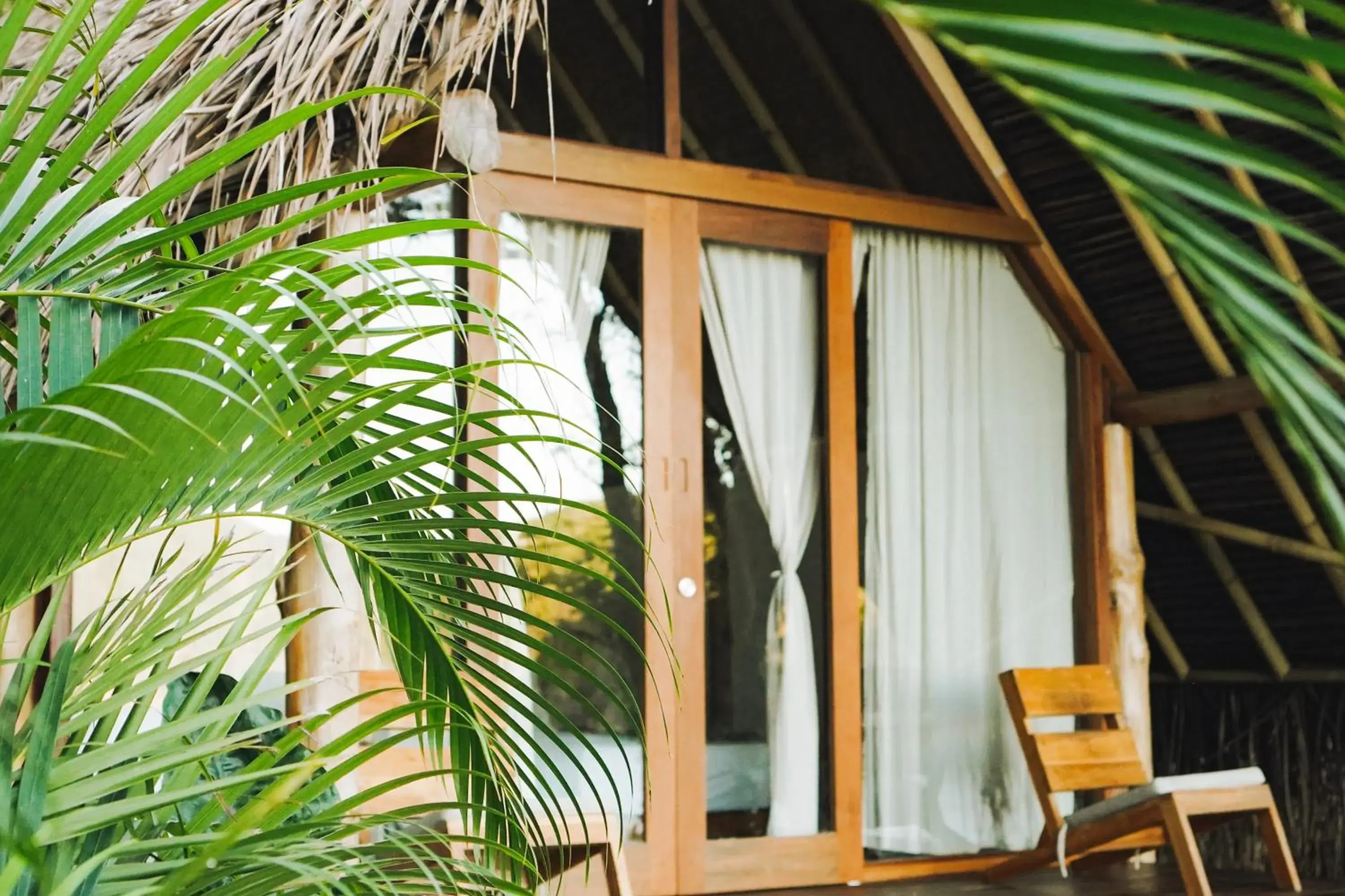 Hut Beach View in Kirana Retreat - Beach Front Resort Hut Beach View in Kirana Retreat - Beach Front Resort
