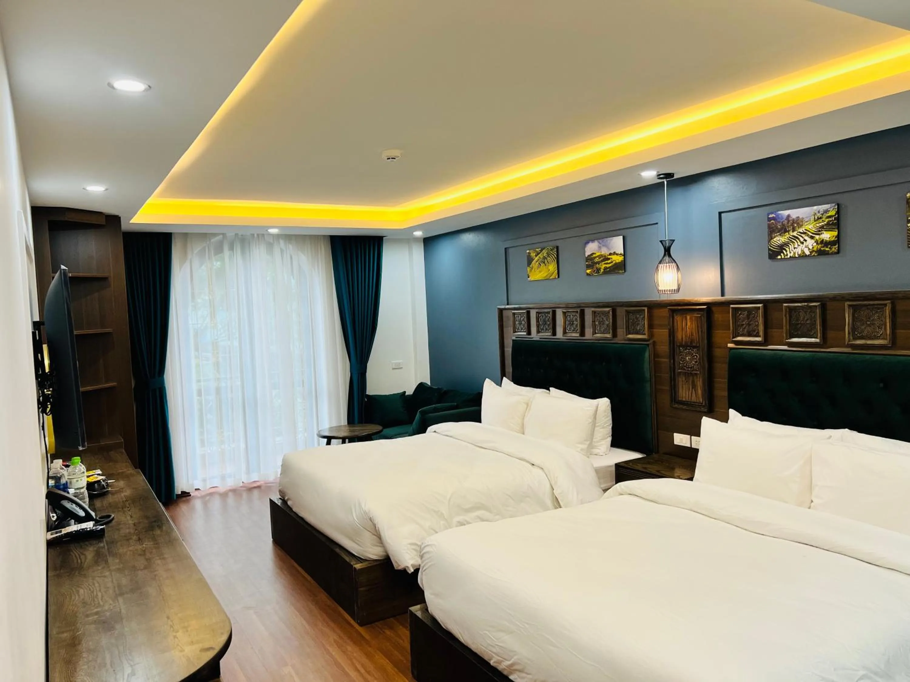 Bedroom, Bed in Sapa Grand Hills Hotel Apartments