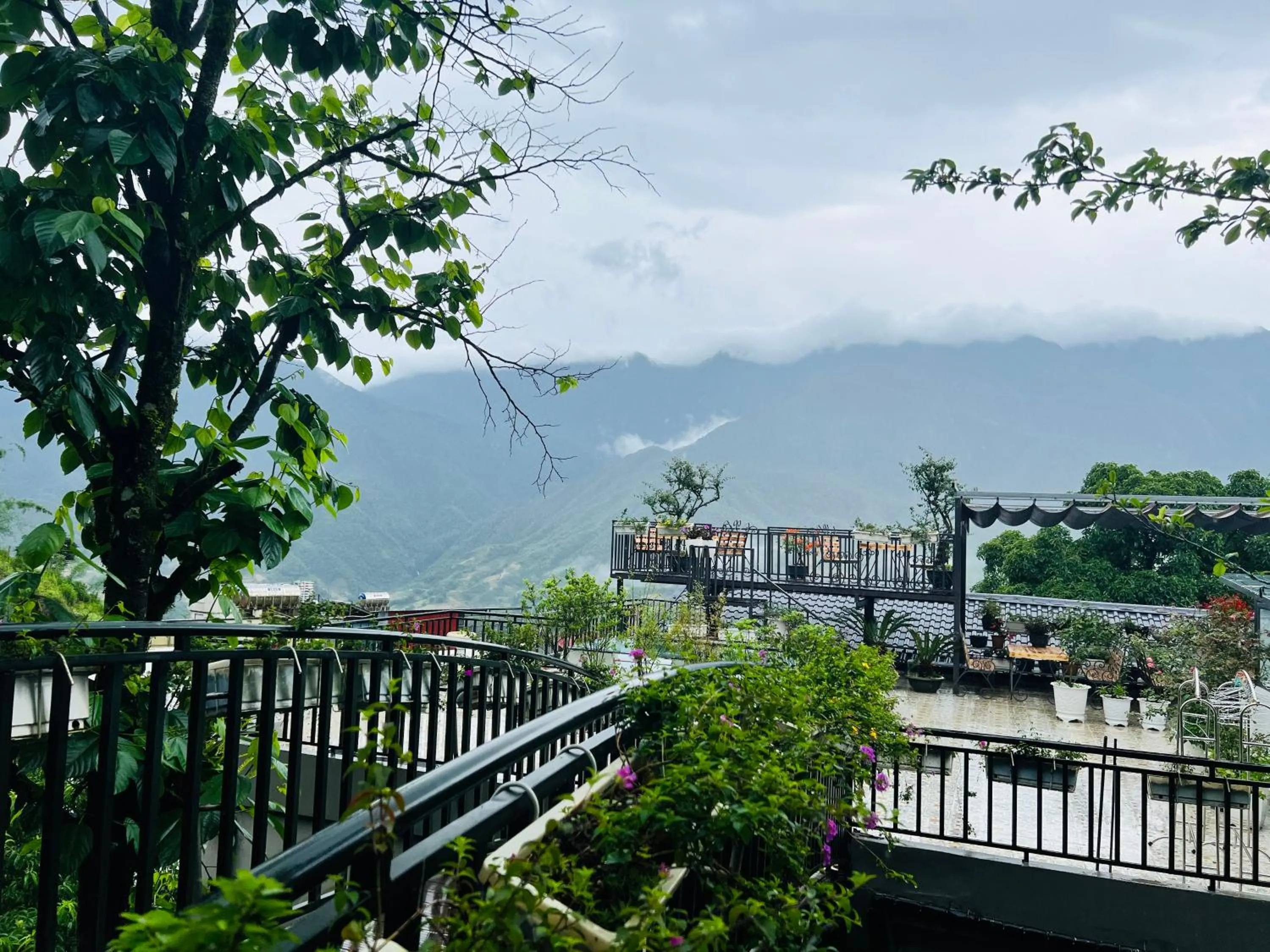 BBQ facilities in Sapa Grand Hills Hotel Apartments