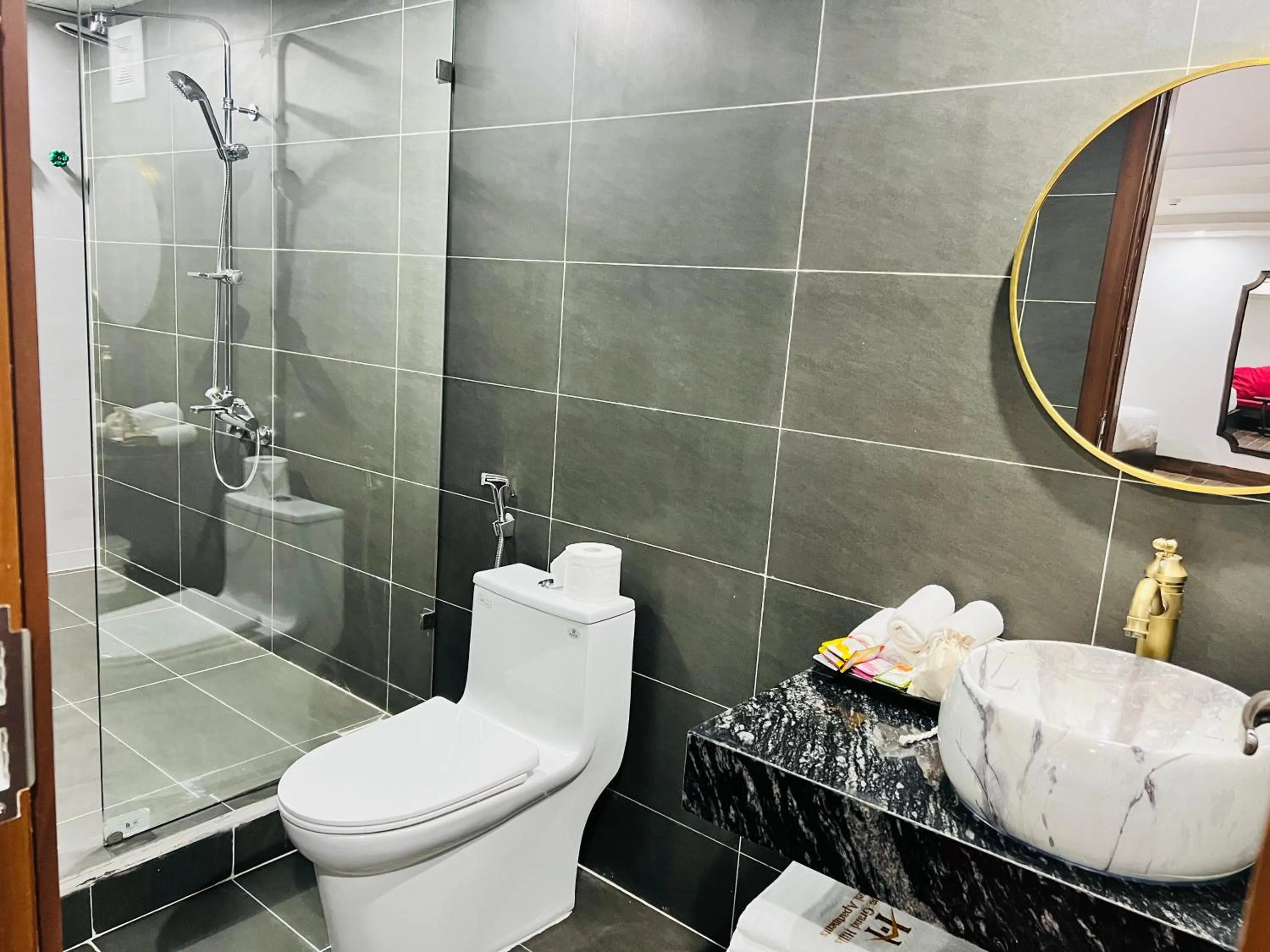 Bathroom in Sapa Grand Hills Hotel Apartments