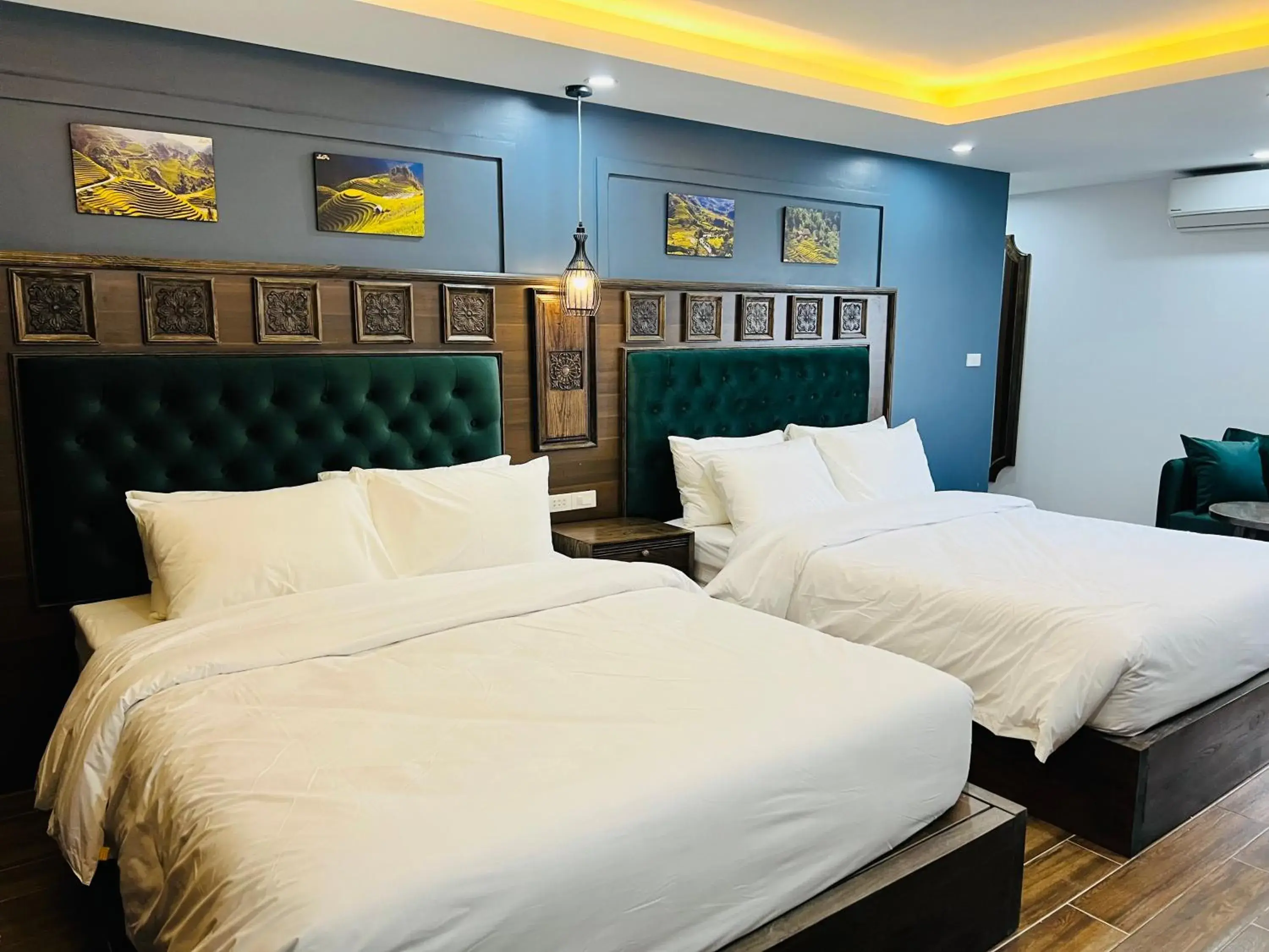 Deluxe Double or Twin Room in Sapa Grand Hills Hotel Apartments Deluxe Double or Twin Room in Sapa Grand Hills Hotel Apartments