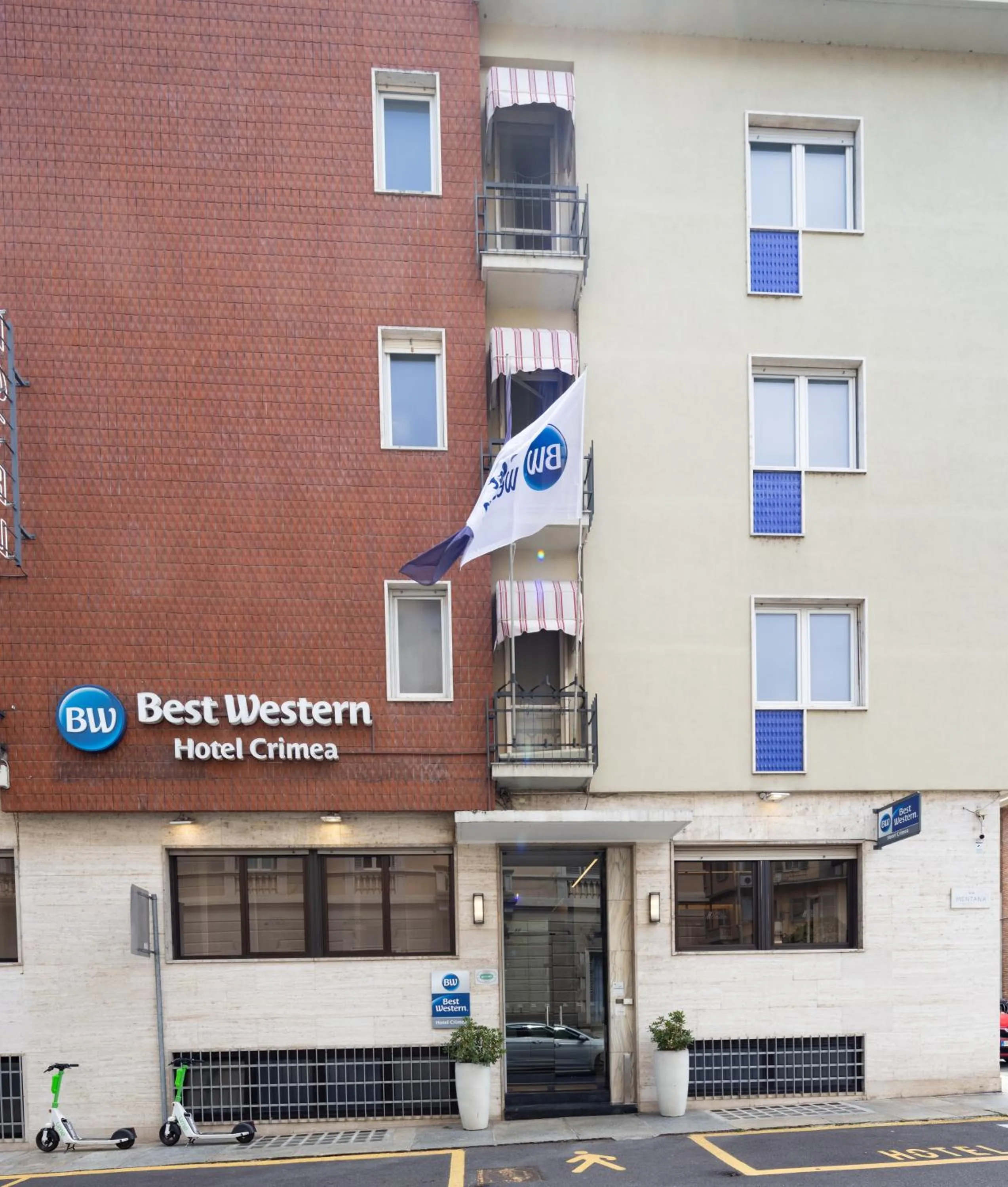 Property building in Best Western Hotel Crimea