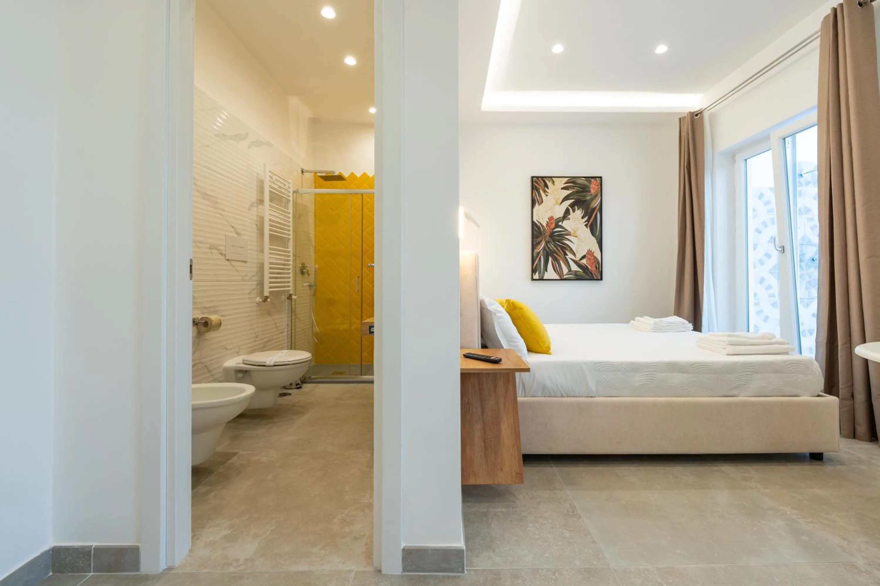 Photo of the whole room, Bed in Baia Flegrea Meublè