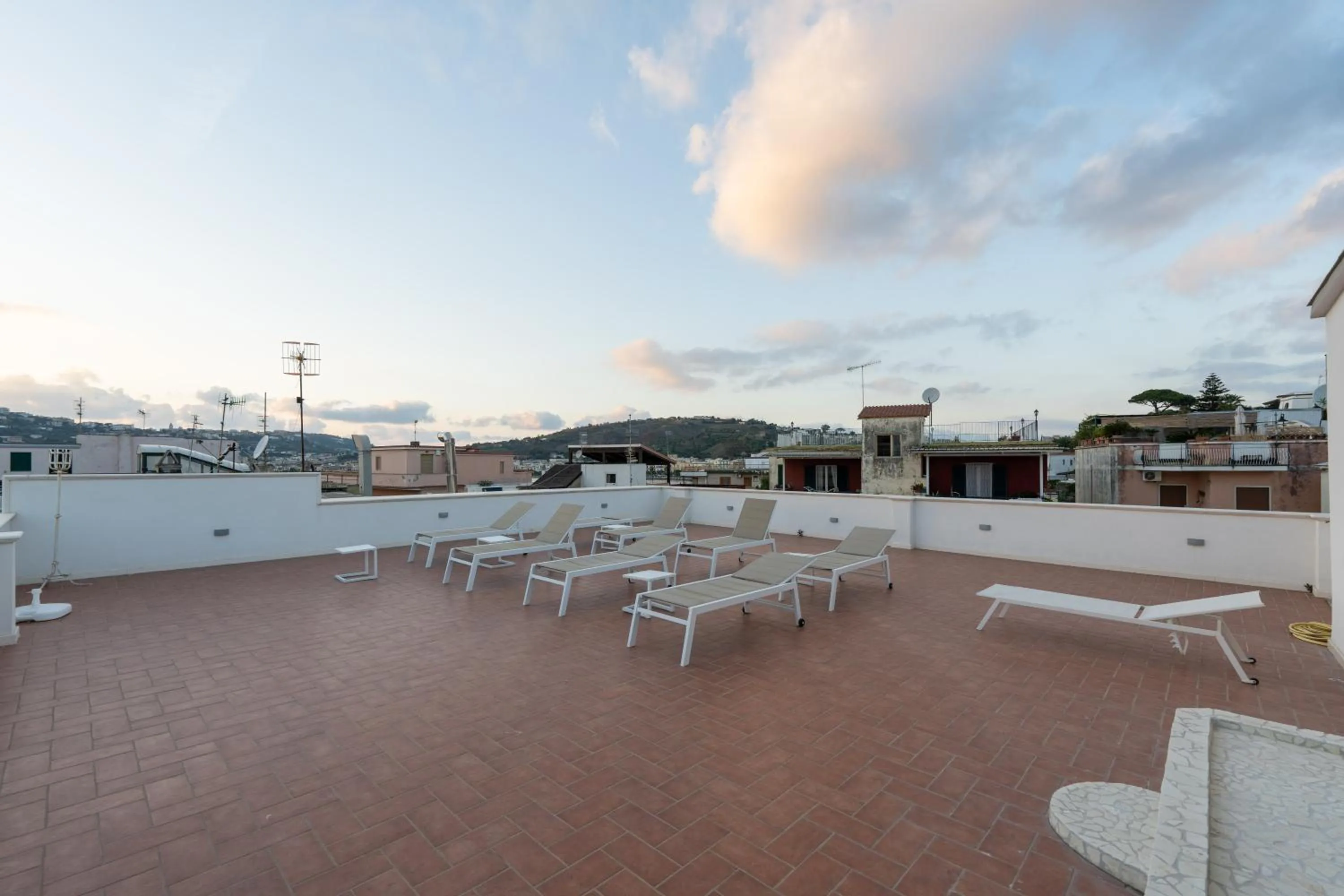 Balcony/Terrace in Baia Flegrea Meublè