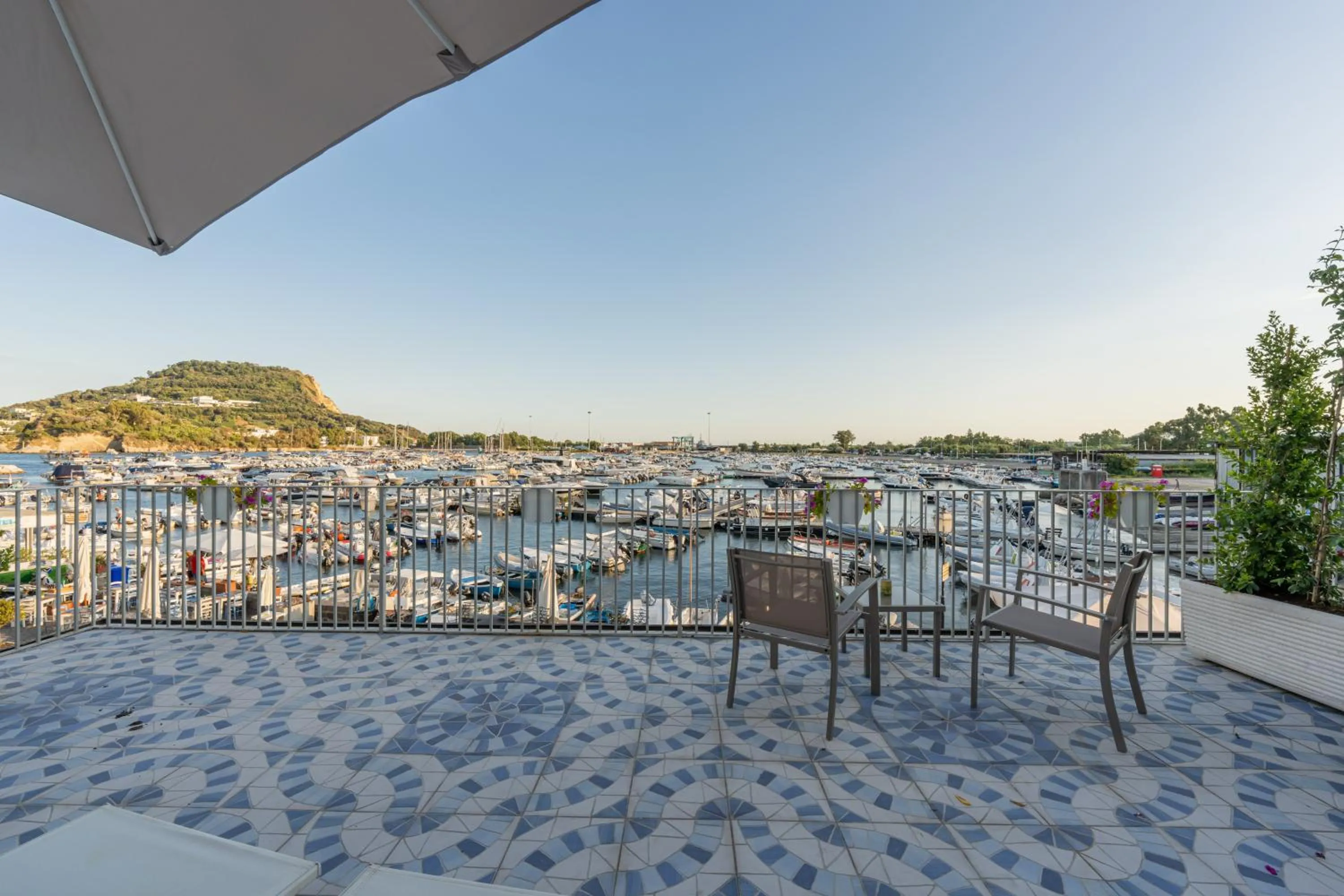 Balcony/Terrace in Baia Flegrea Meublè
