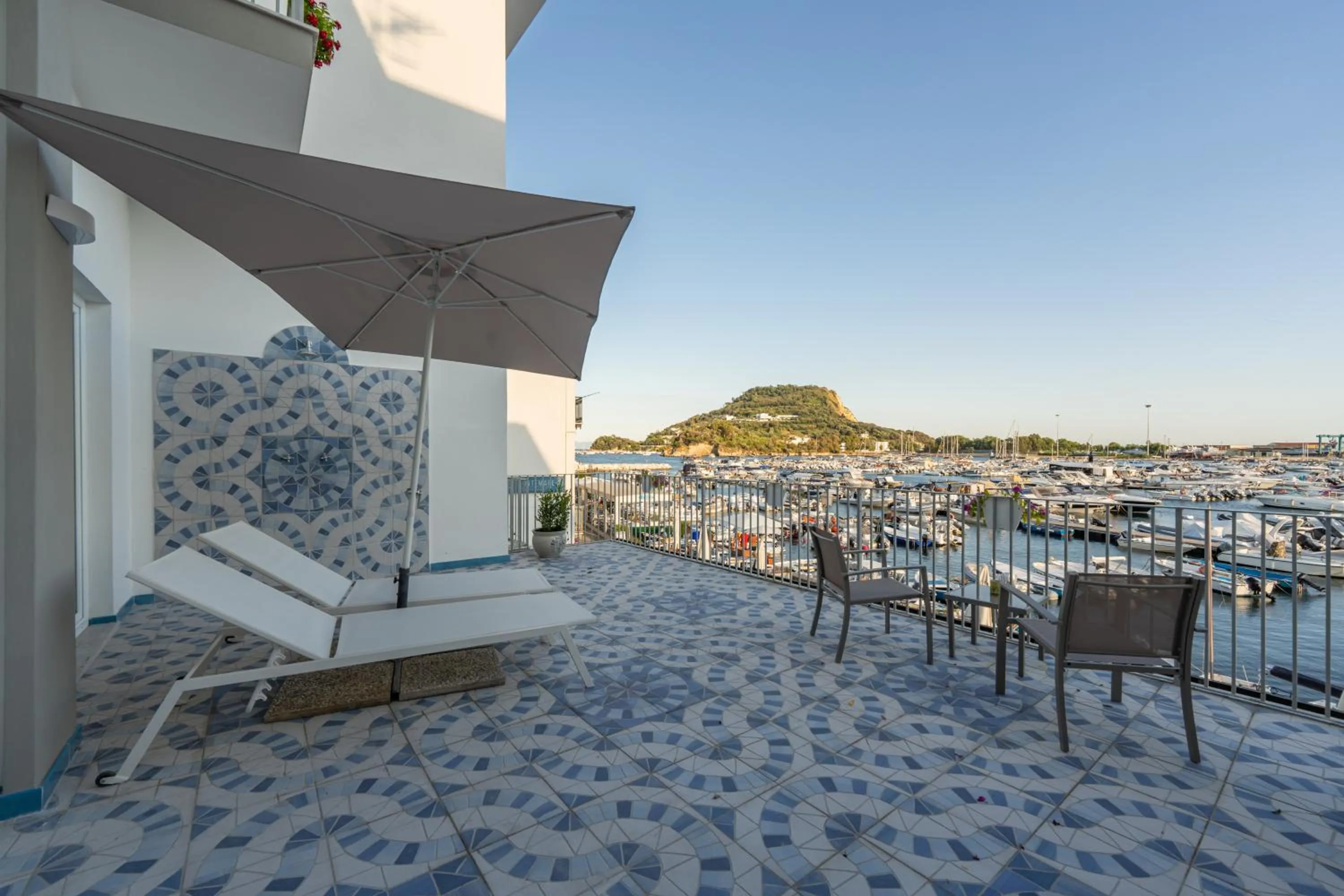 Balcony/Terrace in Baia Flegrea Meublè