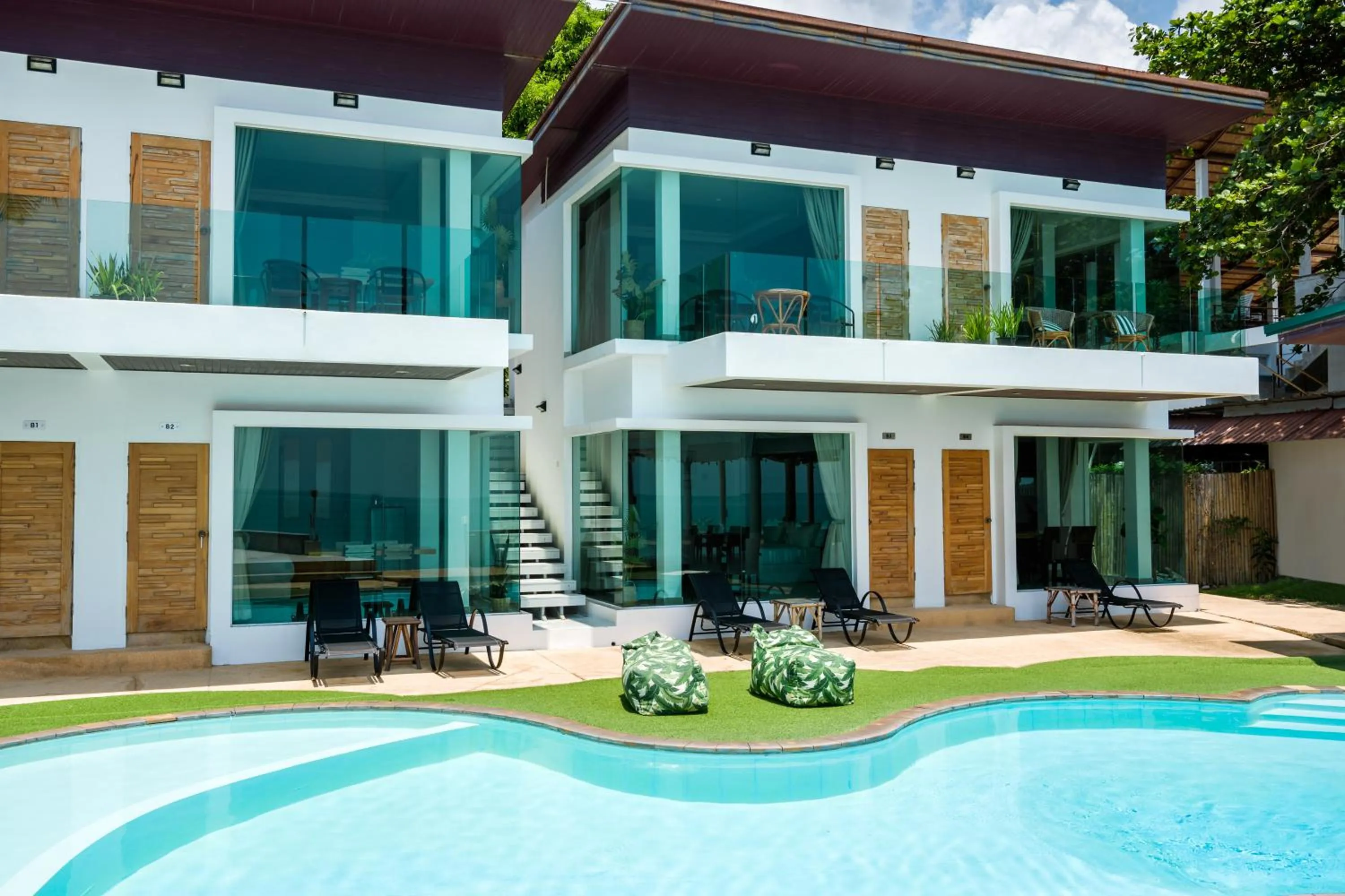Property building in 4U Resort Samui