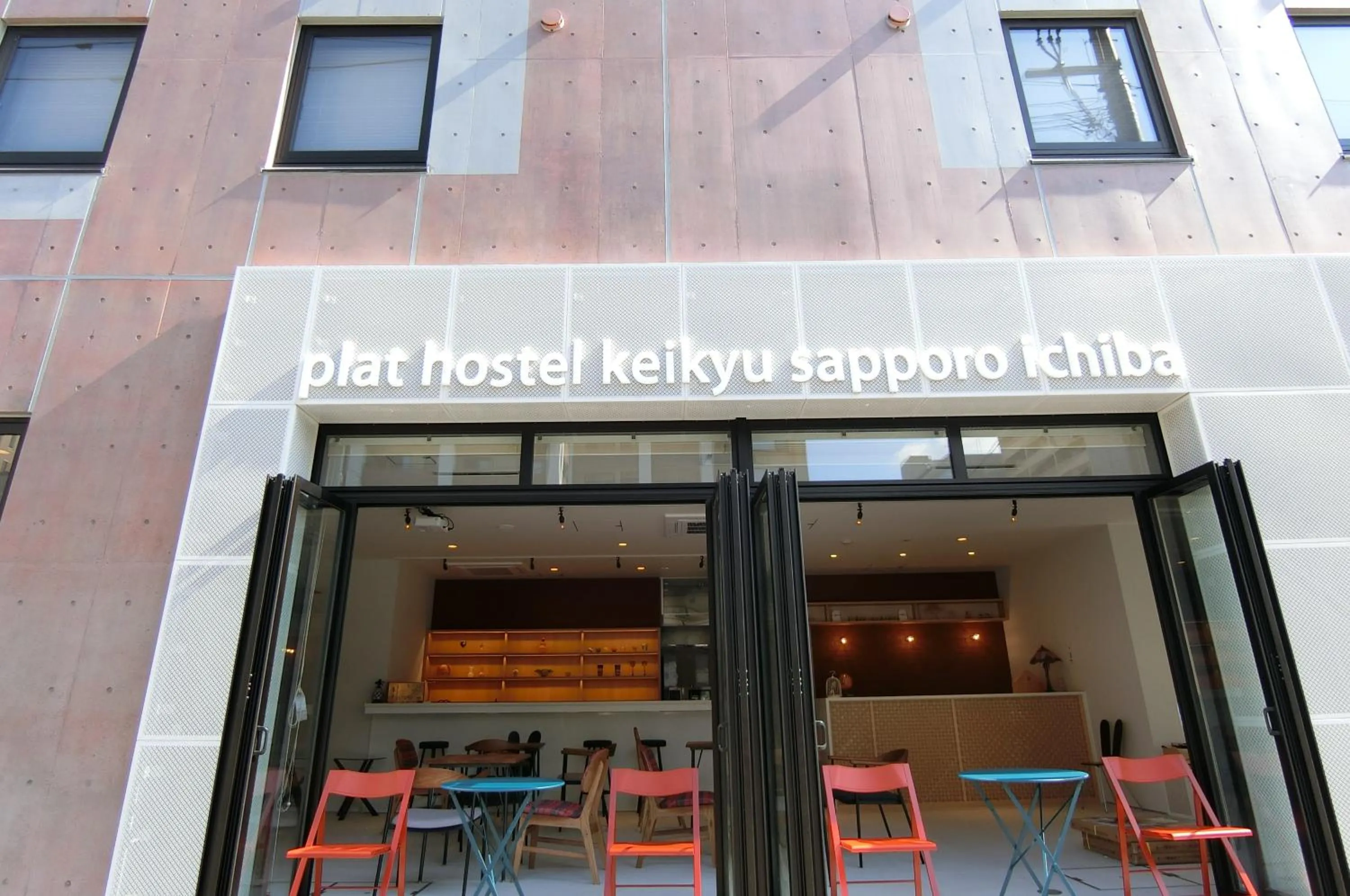 Property building in plat hostel keikyu sapporo ichiba