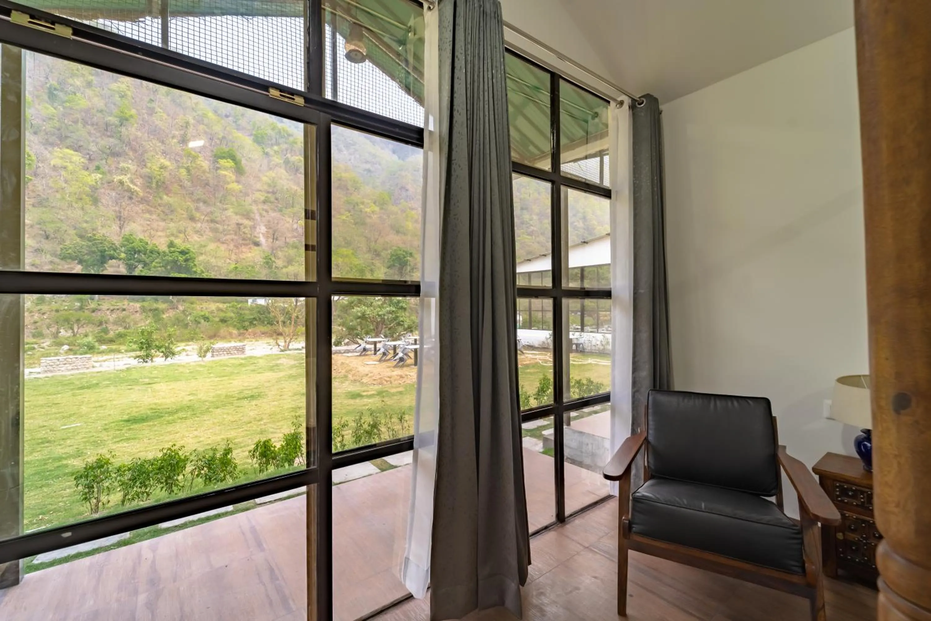 Garden view in The Ayali Riverside Resort