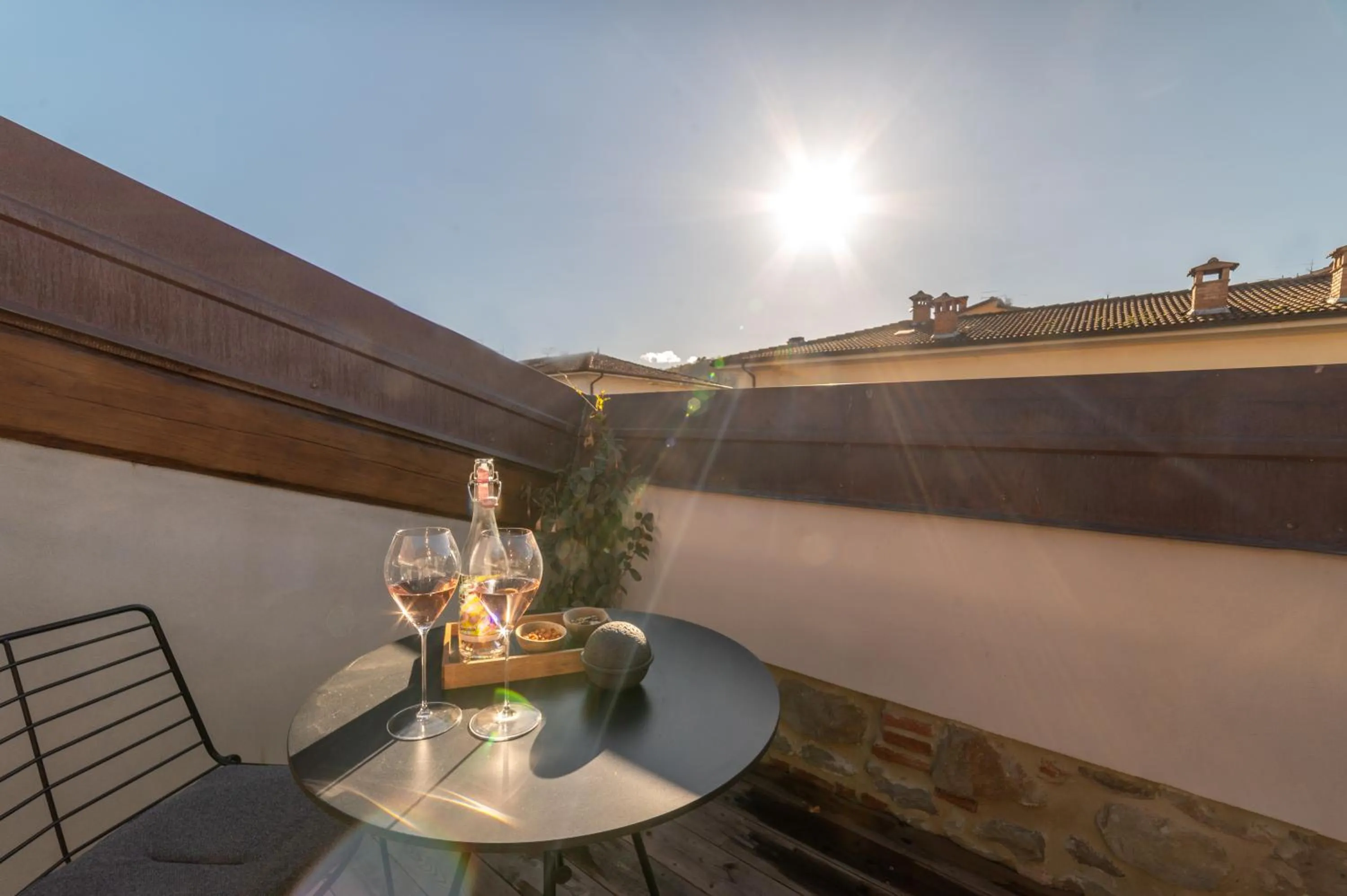 Balcony/Terrace in Via Roma 33 Tuscany Boutique Hotel & Spa - Adults Only
