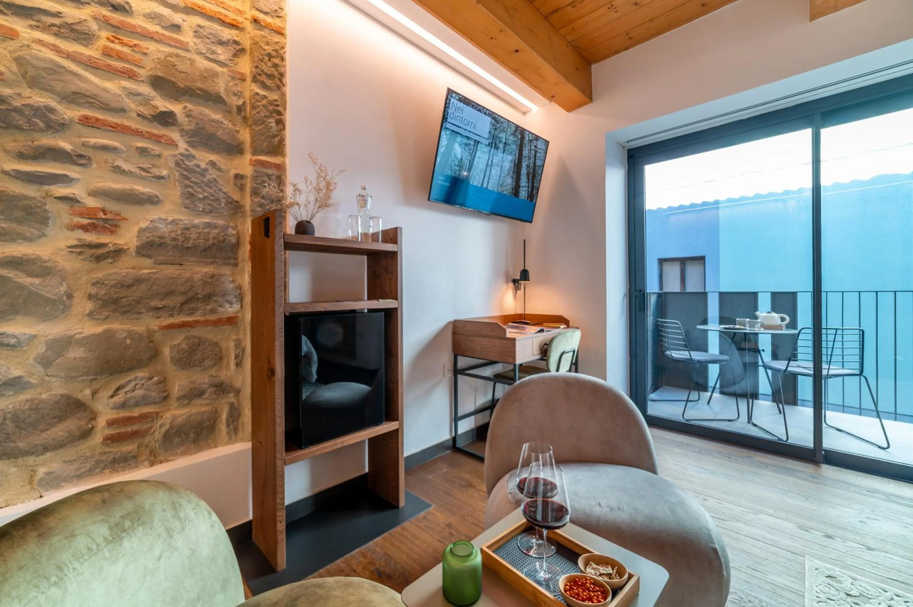 Seating area in Via Roma 33 Tuscany Boutique Hotel & Spa - Adults Only