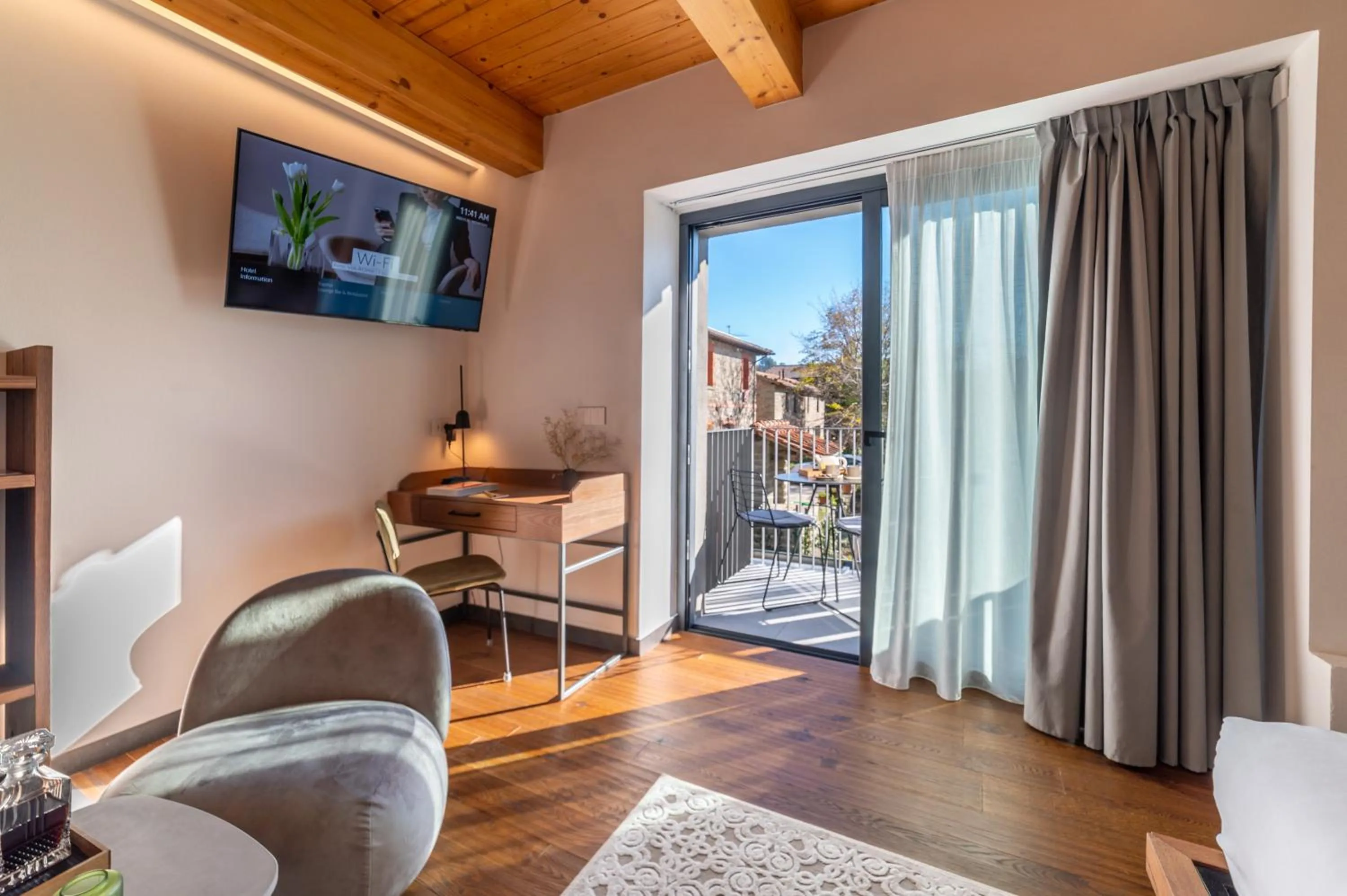 Balcony/Terrace in Via Roma 33 Tuscany Boutique Hotel & Spa - Adults Only