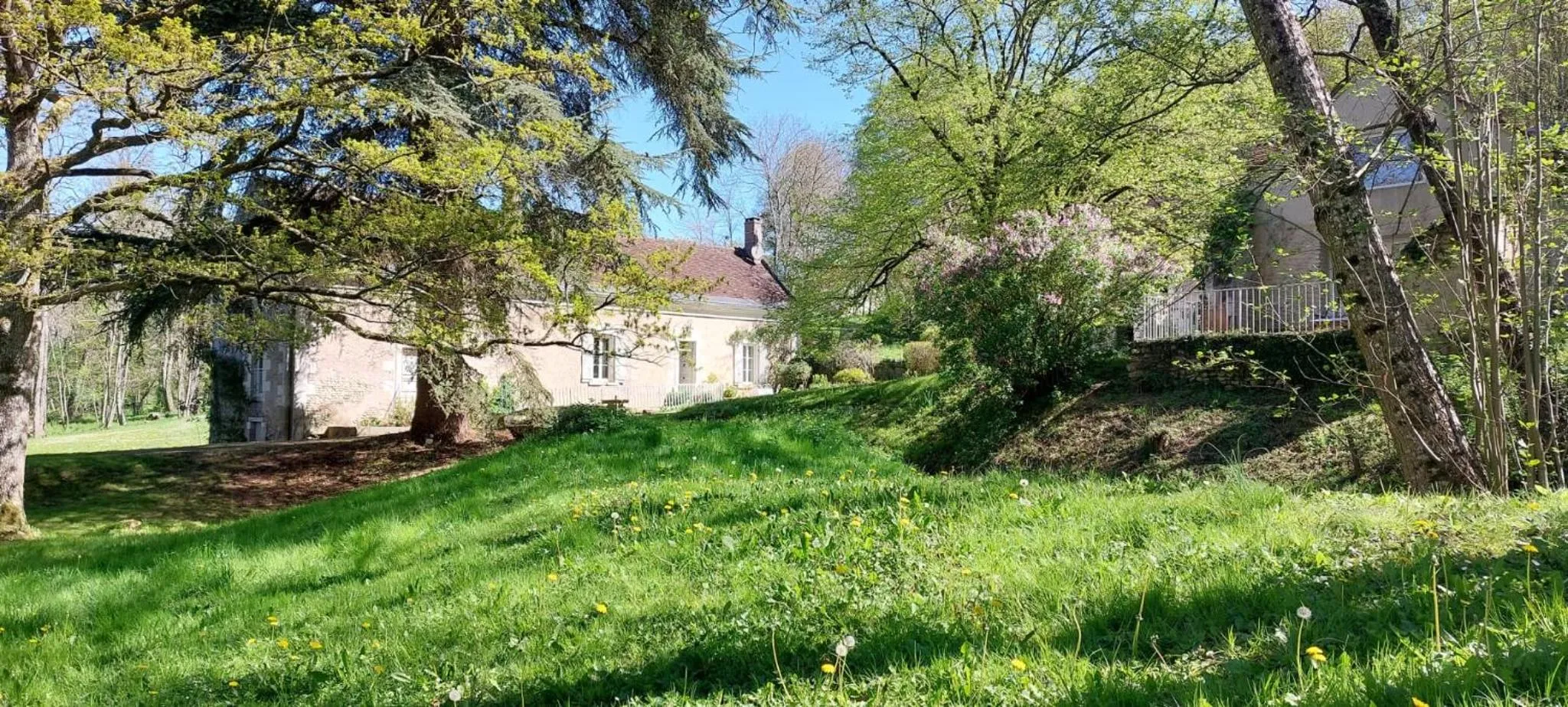 Garden in Le moulin du Mesnil