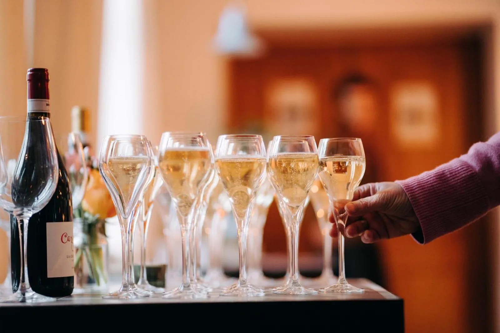 Drinks in Villa Parkbos